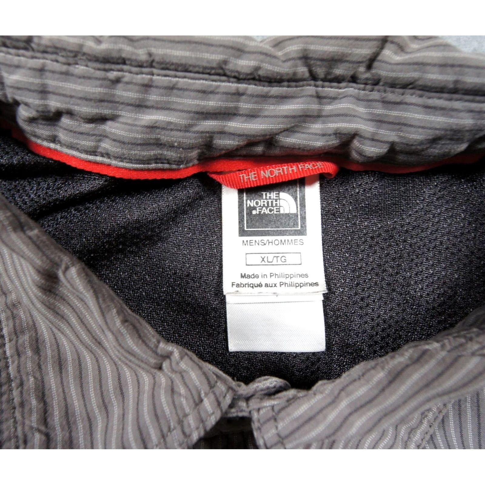 The North Face The North Face Shirt Mens XL Gray Button Down Long Sleeve Lightweight Roll Up Size US XL / EU 56 / 4 - 5 Thumbnail