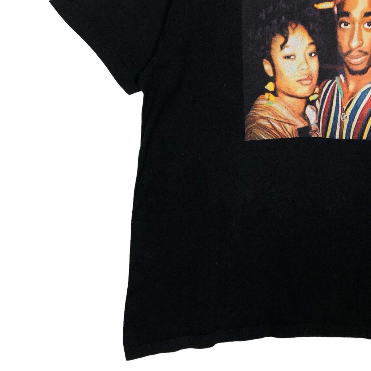 Band Tees 🔥90’s Tupac T-Shirt Short Sleeve Big Logo Over Print Size US L / EU 52-54 / 3 - 3 Thumbnail