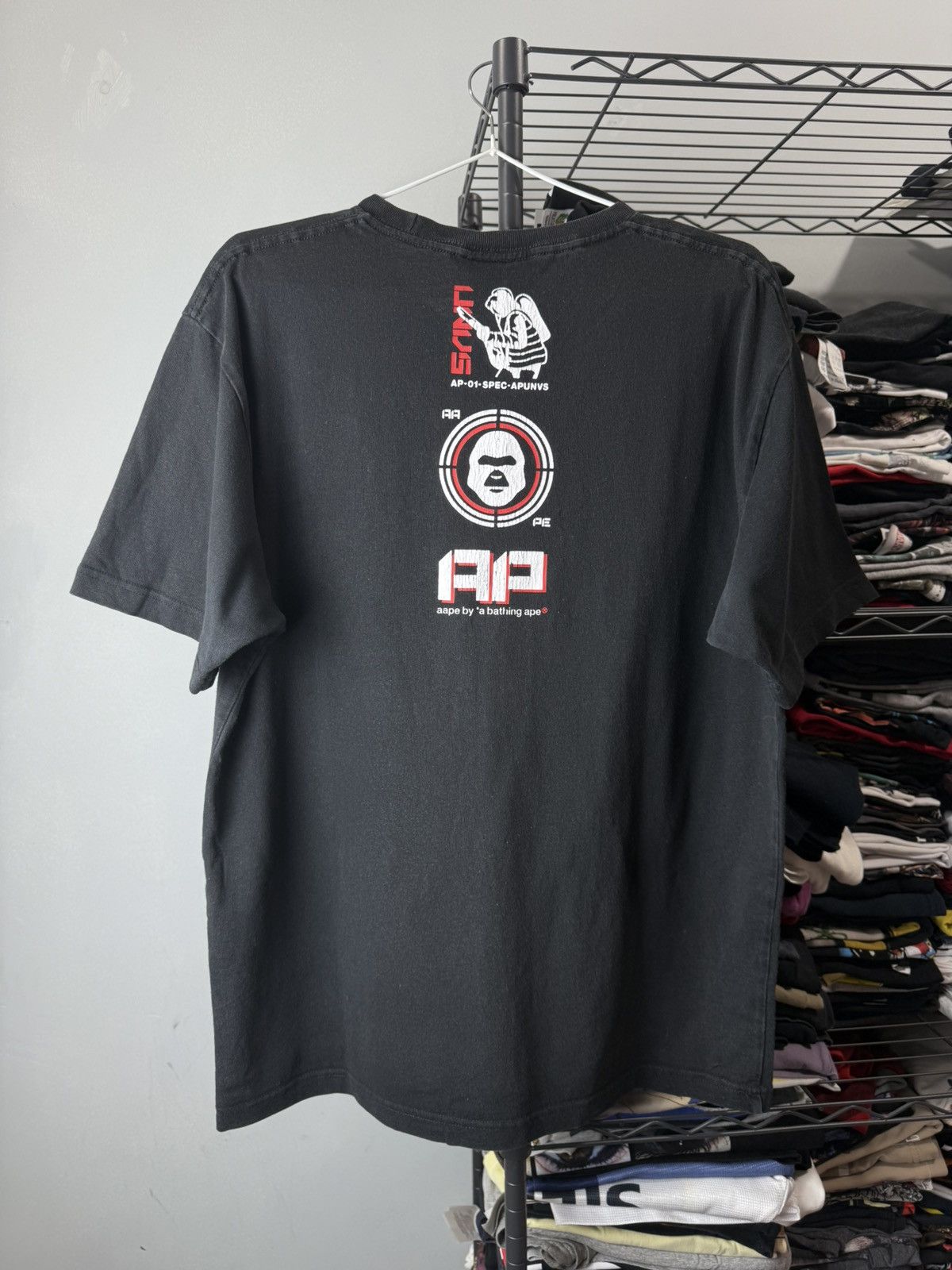 Aape Vintage Aape by a Bathing Ape Bape T Shirt Size US L / EU 52-54 / 3 - 2 Thumbnail