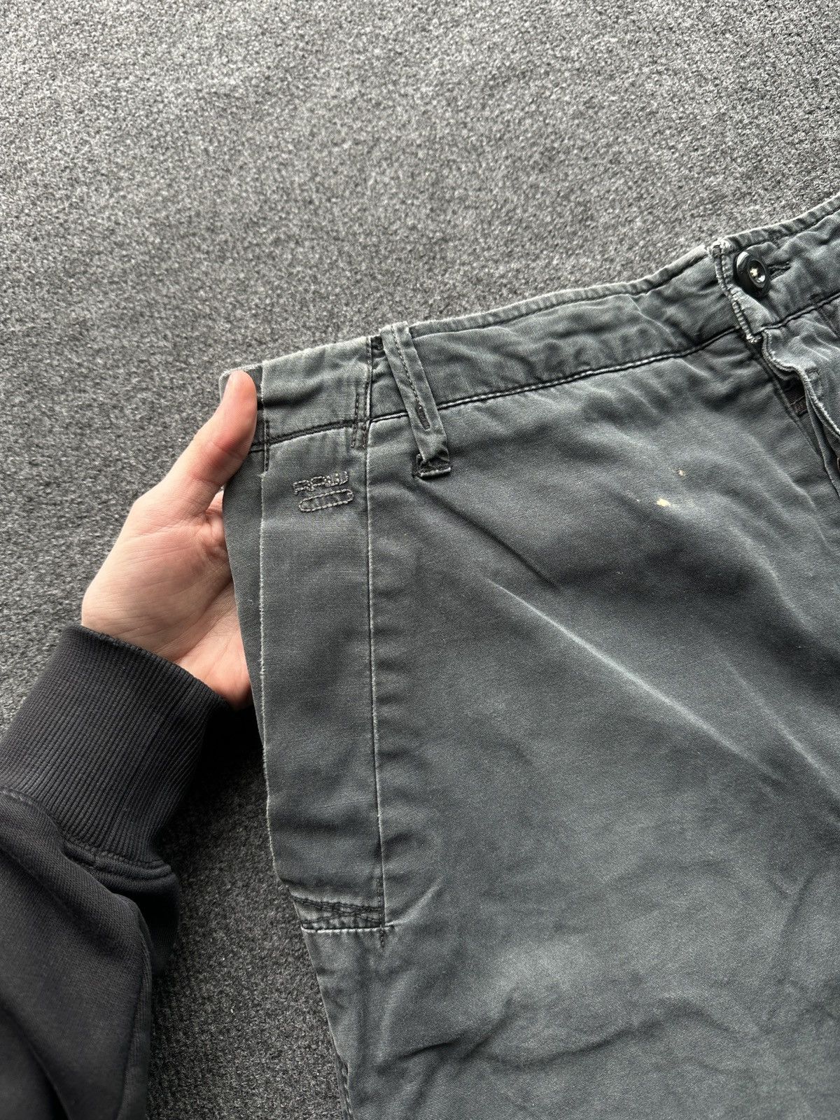 G-Star 🚨PUNK G STAR OPIUM RAW GRAY MENS JEANS Y2k BIKER Size US 34 / EU 50 - 9 Thumbnail