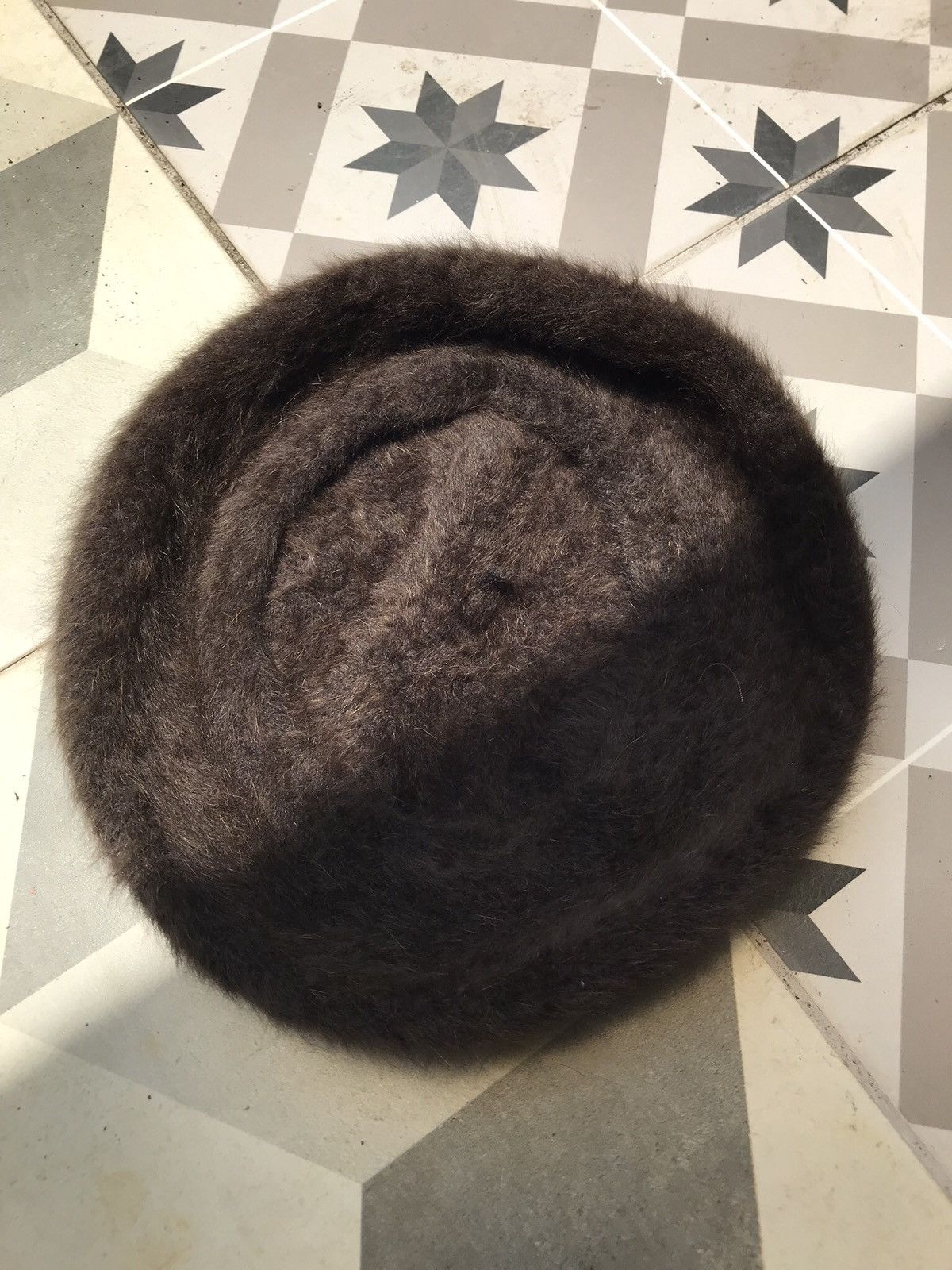Japanese Brand RABBITS FUR HAIR BARETTA FLAT CAP NEWSBOY IVY Size ONE SIZE - 7 Thumbnail