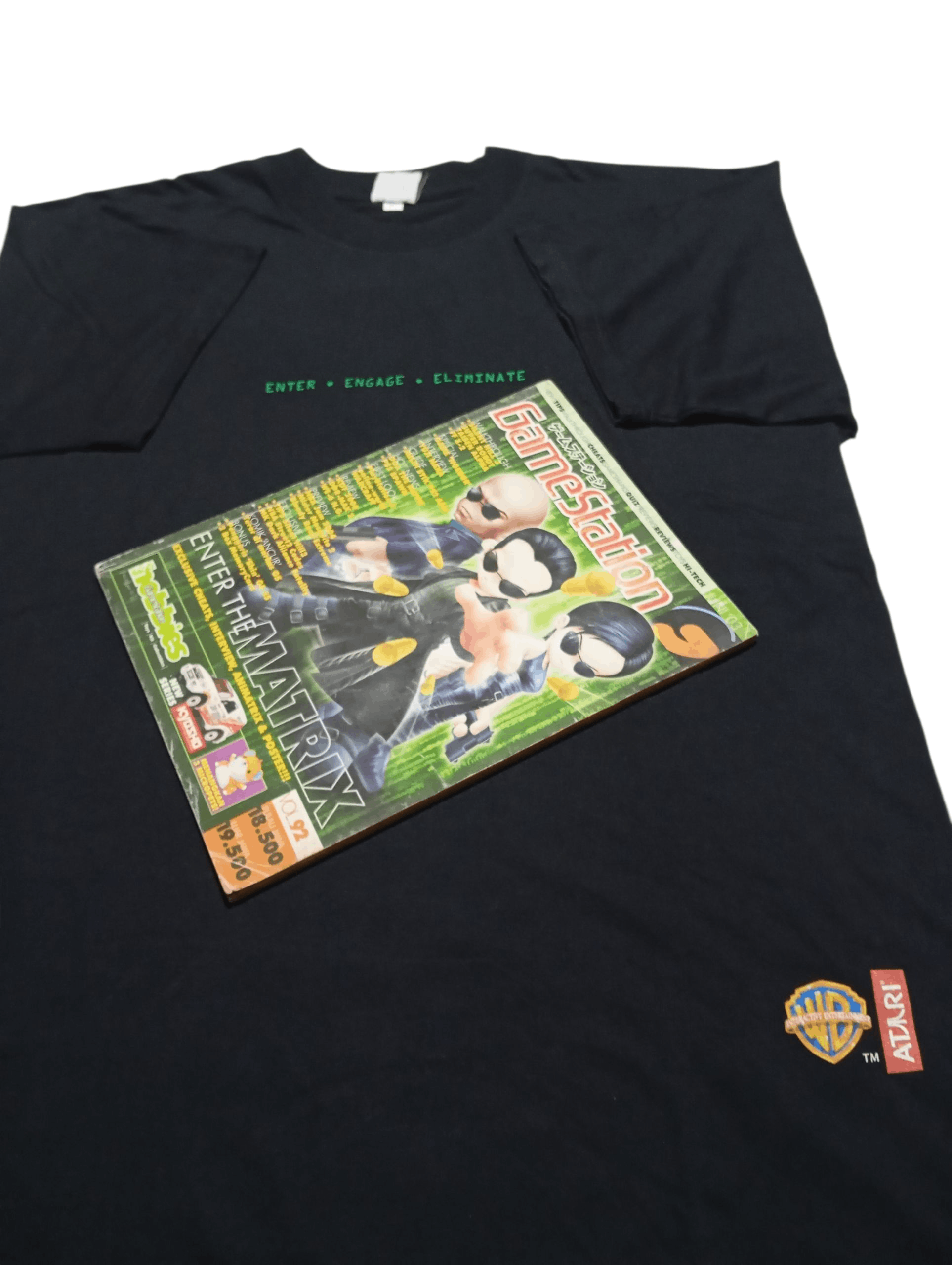 Warner Bros Vintage Enter The Matrix Game PS2 Promo Tee Size US L / EU 52-54 / 3 - 1 Thumbnail