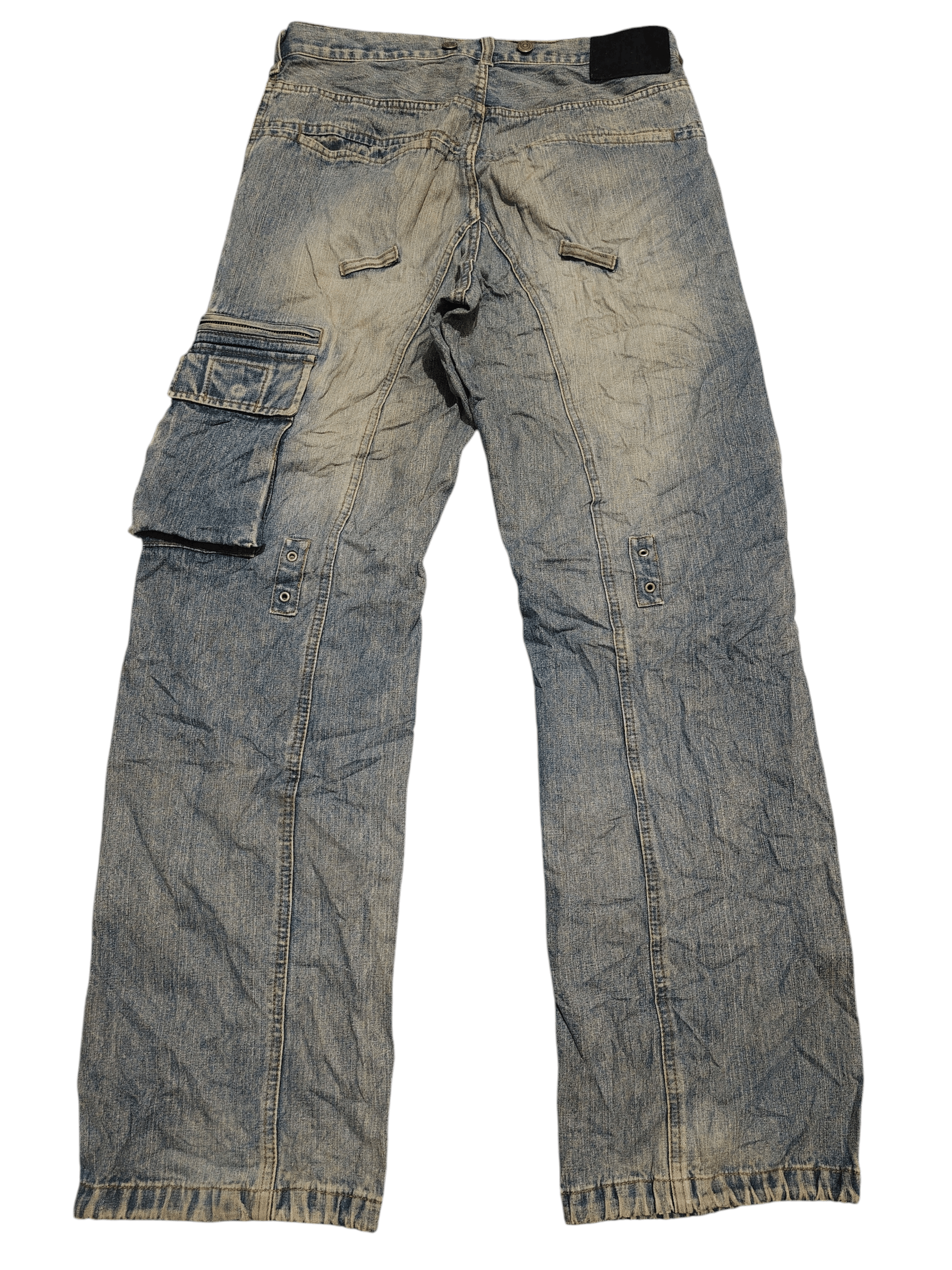 PPFM Japanese PPFM Cargo Tactical Distressed Pants Size US 32 / EU 48 - 2 Thumbnail