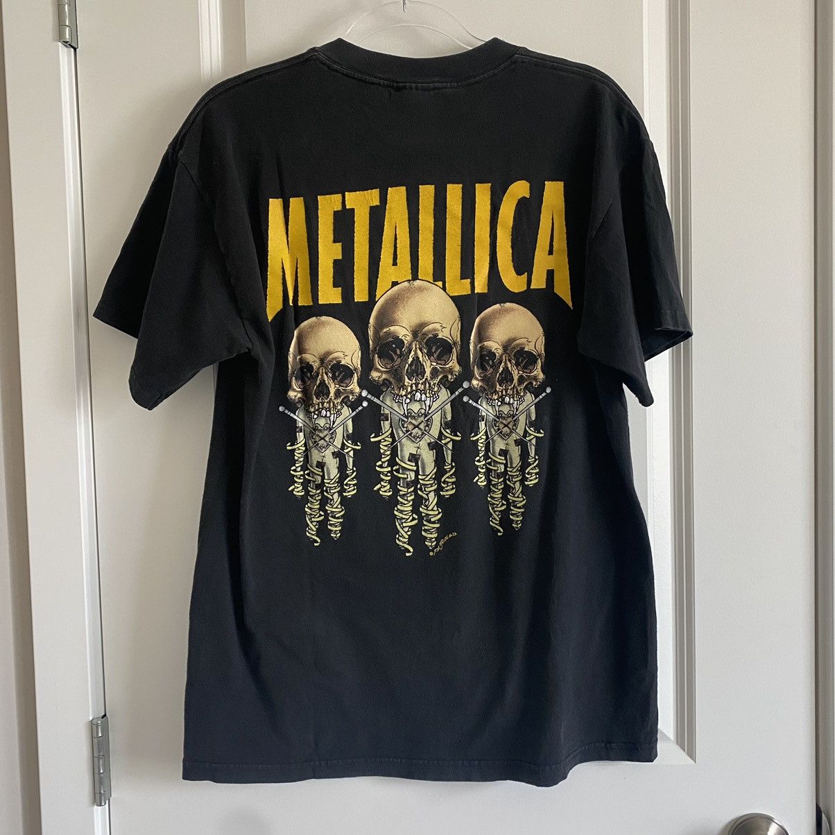 Metallica Vintage Metallica Pushead Fixxxer Tee Size US L / EU 52-54 / 3 - 5 Thumbnail