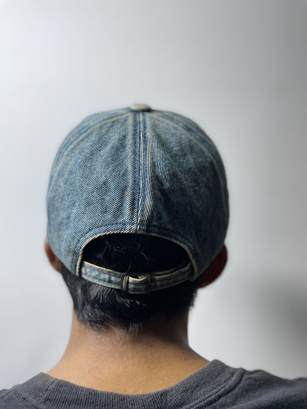 Polo Ralph Lauren Rare🔥Vintage Polo Jeans Polo Ralph Lauren Hat Cap Denim Size ONE SIZE - 4 Thumbnail