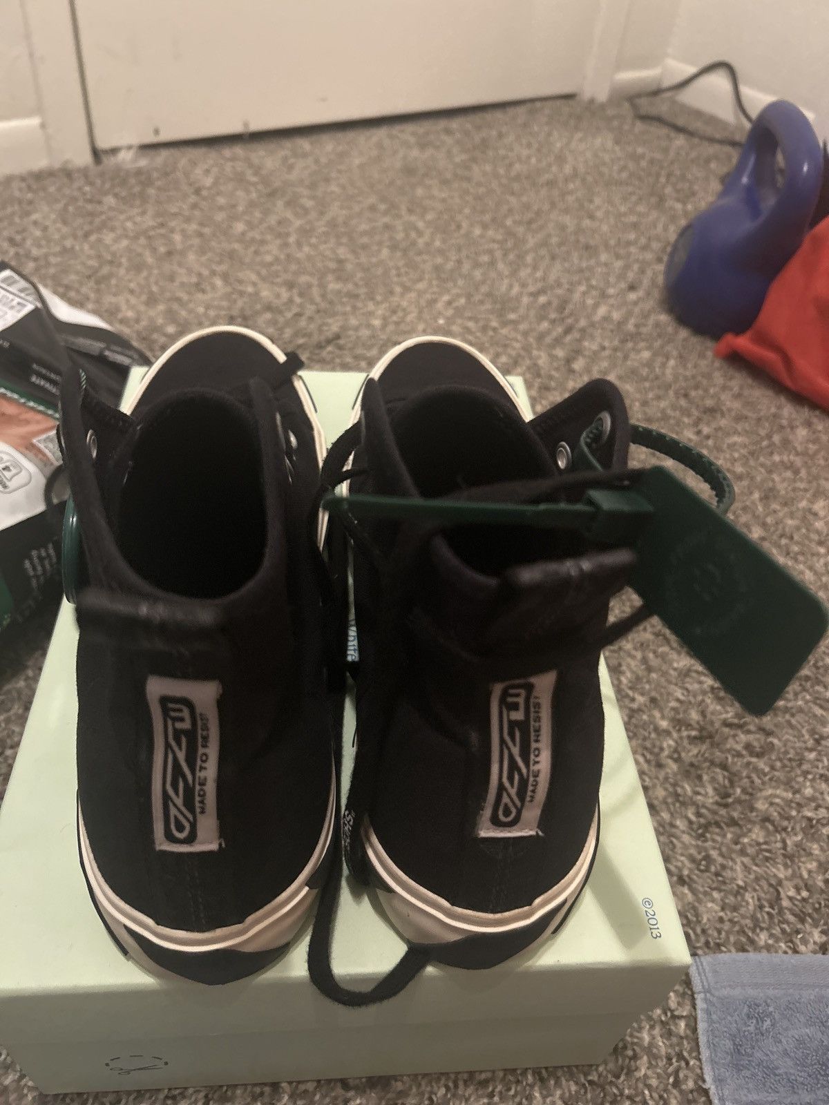 Off-White Off white vulc mid-top Size US 11.5 / EU 44-45 - 4 Thumbnail