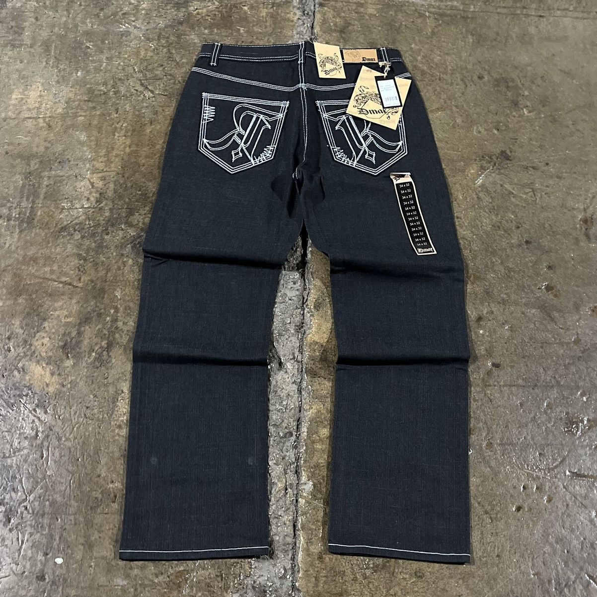 JNCO vintage baggy black jnco slacker jeans | Grailed