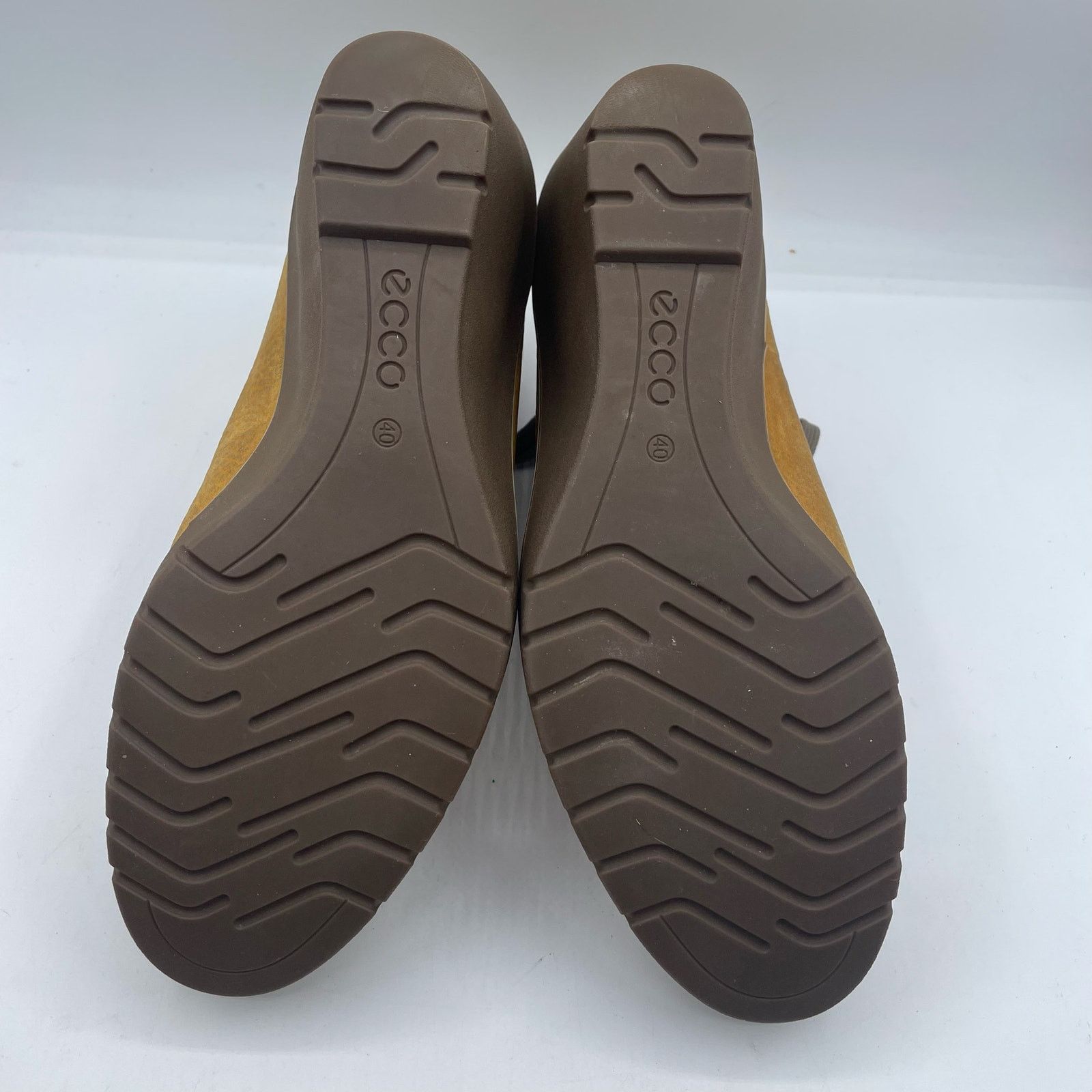Ecco Ecco Adora Wedge Boots Leather Brown Lace Up Ankle Womens 40 Size US 9 / IT 39 - 8 Thumbnail