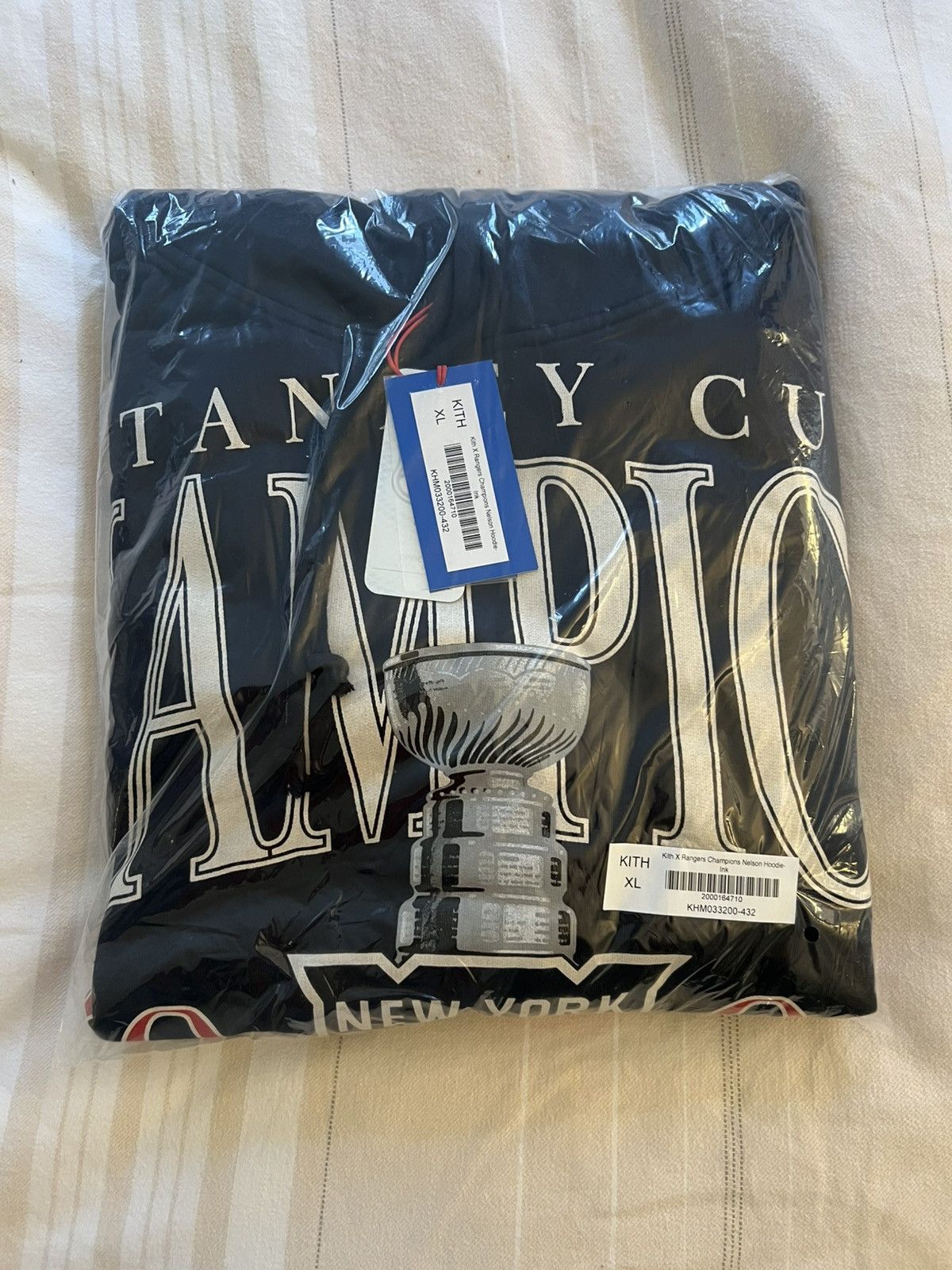Kith Kith for the New York Rangers Champions Nelson Hoodie Sz XL Size US XL / EU 56 / 4 - 5 Thumbnail