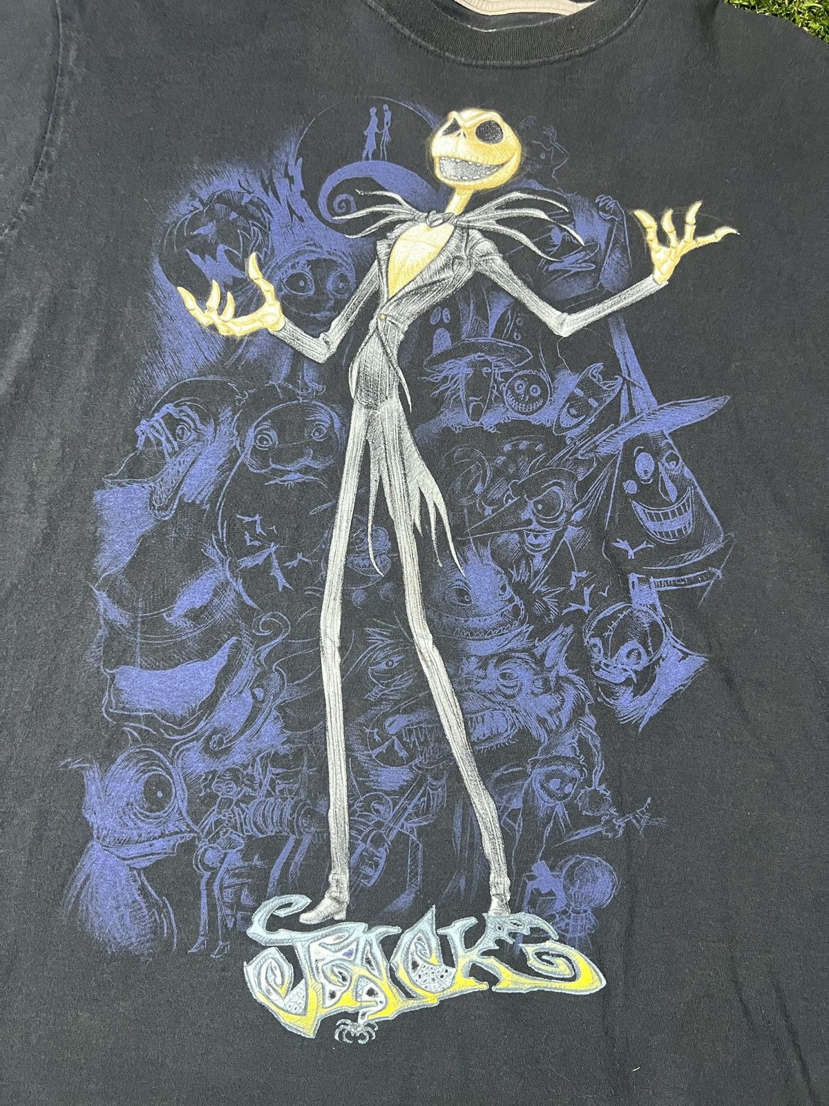 Disney × Vintage Vintage Y2K Grunge Styled Jack Skellington Disney Tee Size US XL / EU 56 / 4 - 2 Thumbnail