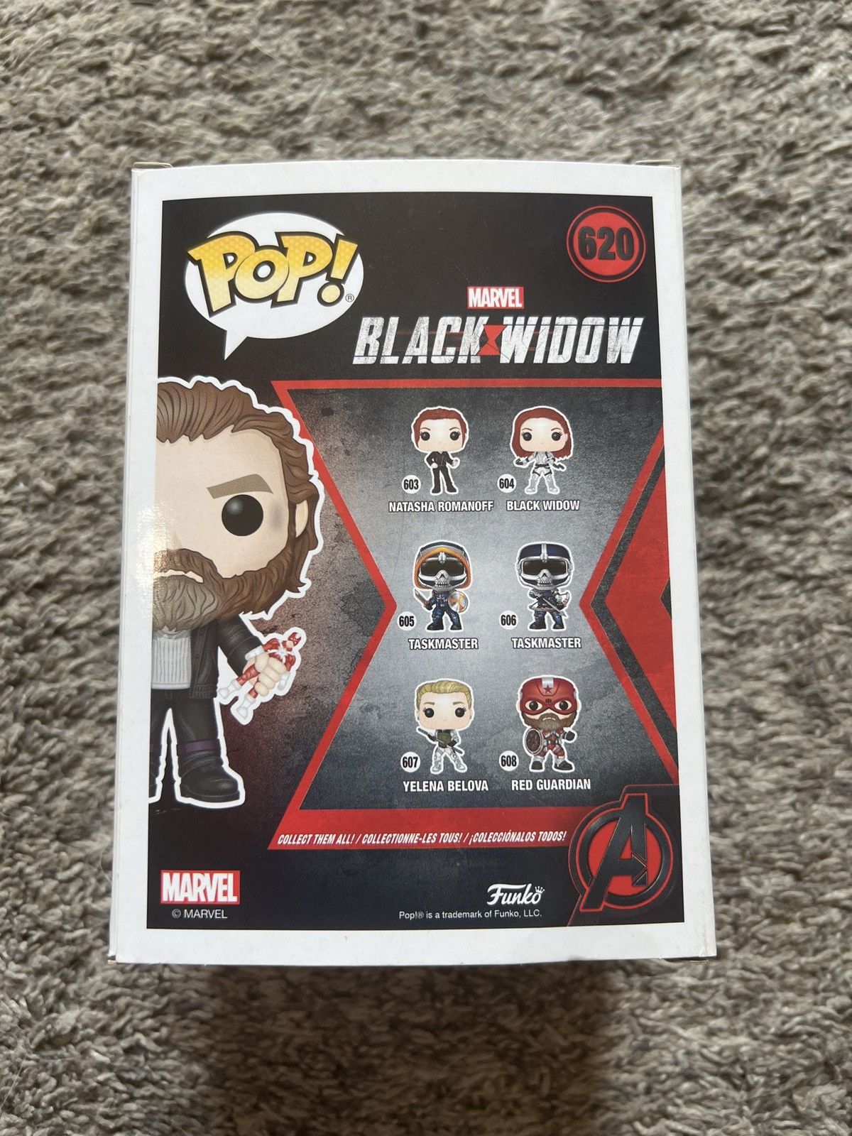 Marvel Comics Funko Pop! Alexei Bobble-Head Size ONE SIZE - 2 Thumbnail