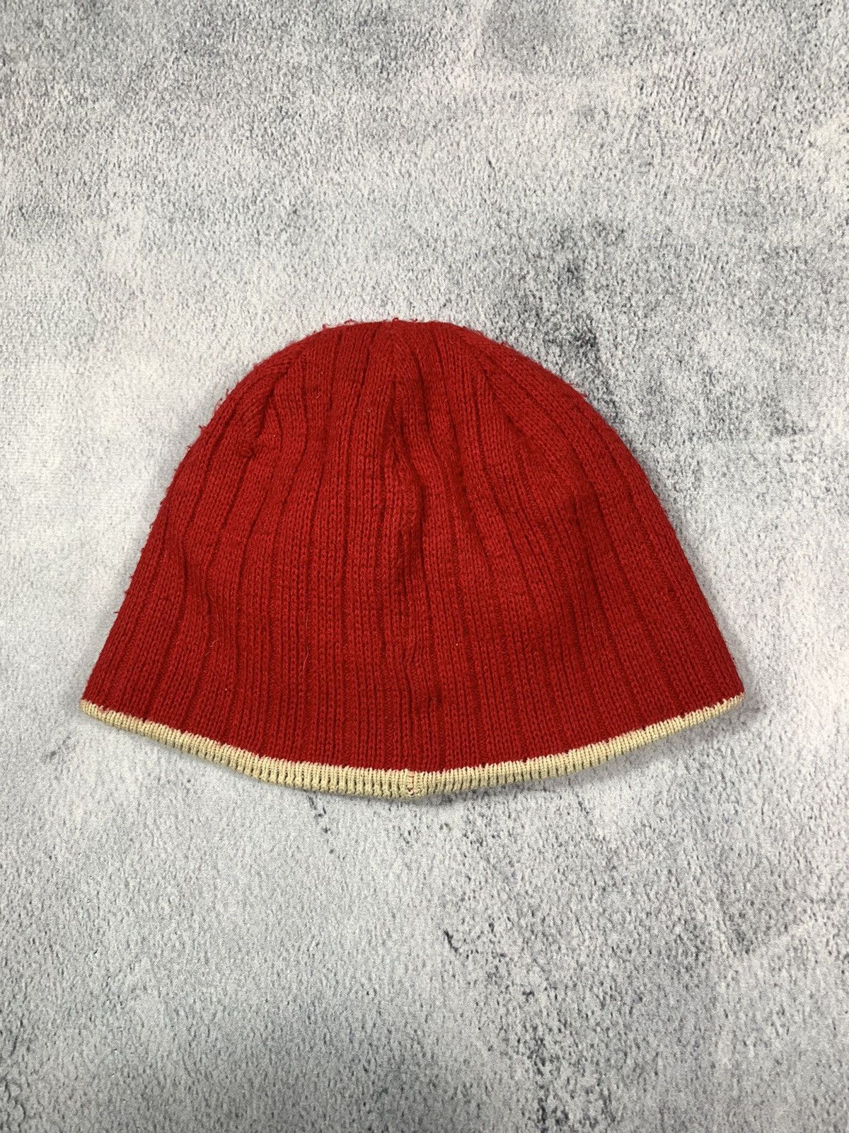 Japanese Brand × Vintage Vintage Y2K Japanese ribbed hat Beanie streetwear Size ONE SIZE - 2 Thumbnail