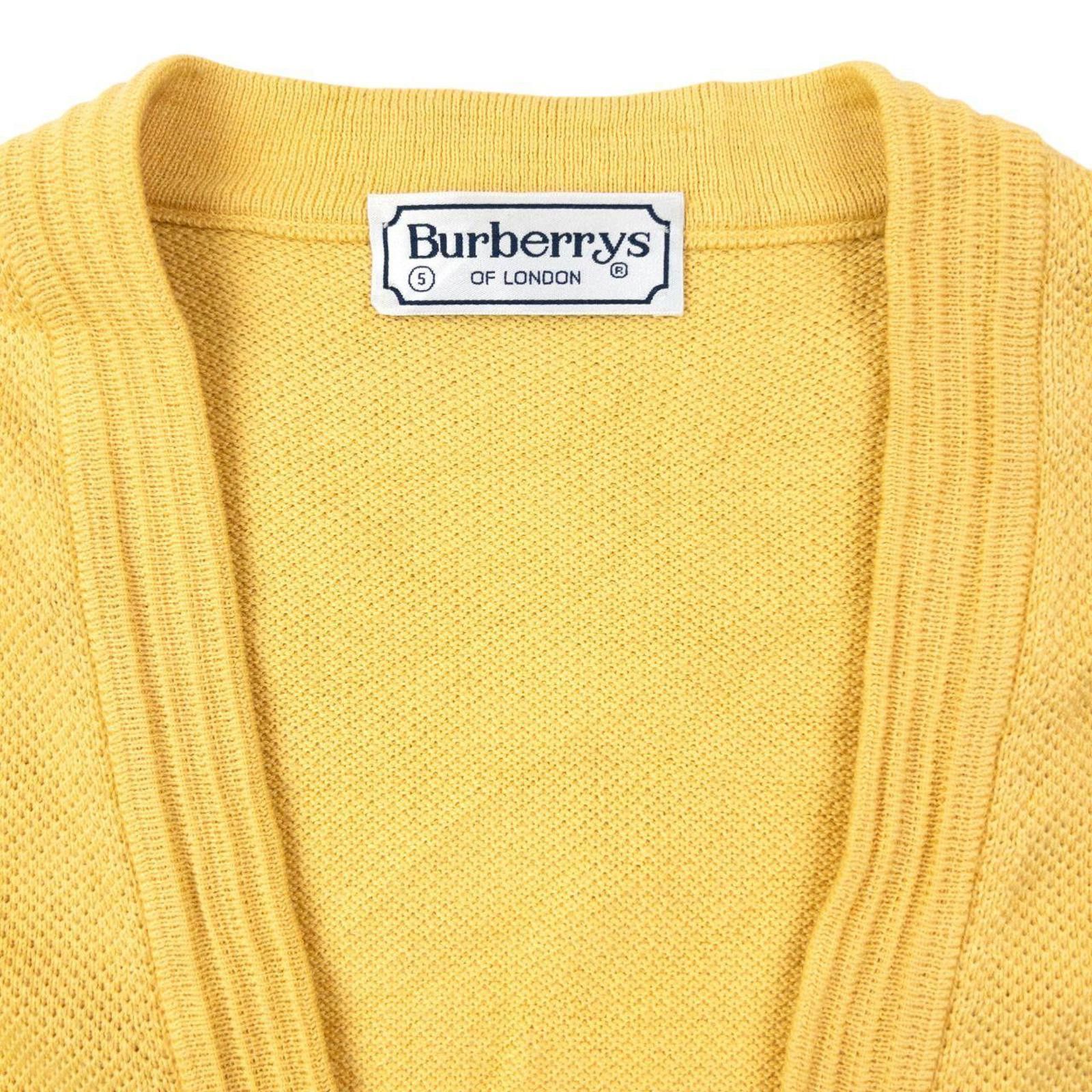 Burberry Vintage 90s Burberry Button Up Cardigan Size S Size US S / EU 44-46 / 1 - 3 Thumbnail