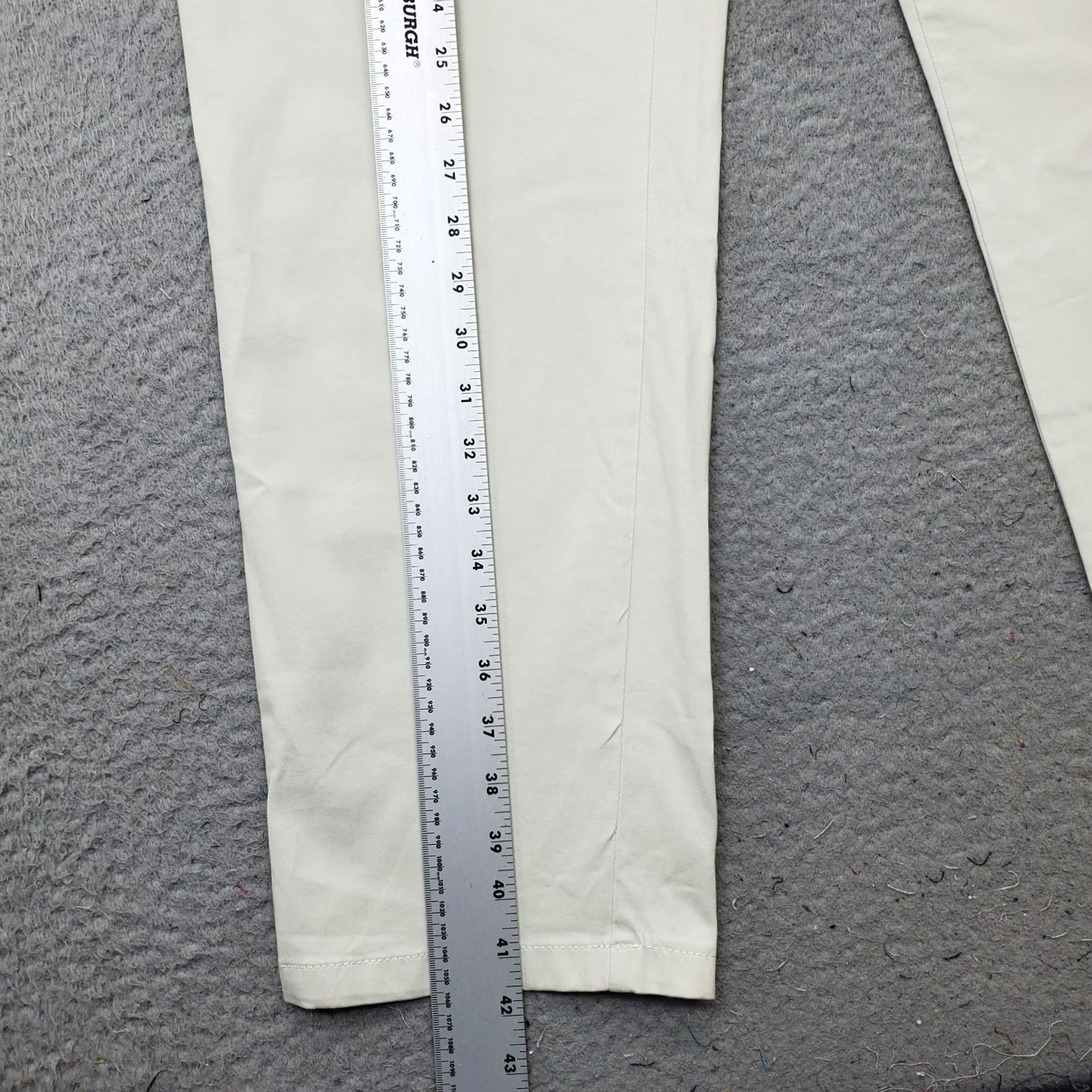 DKNY DKNY Bedford Pants Mens 40x32 Tan Stretch Slash Pocket Straight Leg to Ankle Pants Mens Size 40 Tan Stretch Slash Pocket Straight Leg DKNY Bedford Size US 40 / EU 56 - 3 Thumbnail