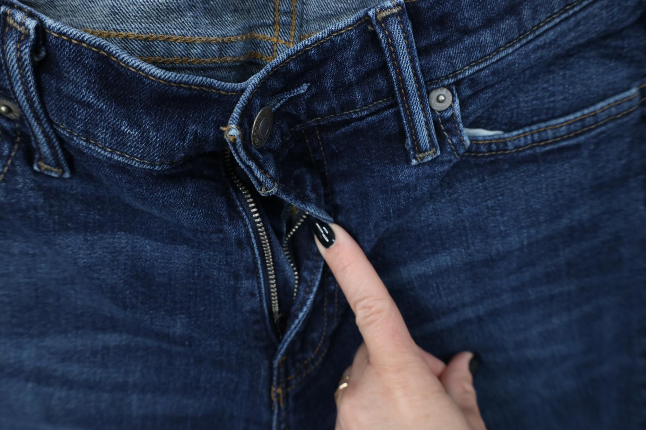 Abercrombie & Fitch Vintage Y2K Abercrombie & Fitch Keenan Straight Leg Jeans Size US 32 / EU 48 - 6 Thumbnail