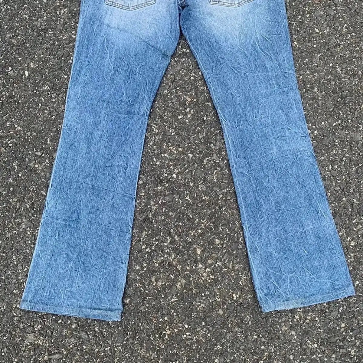 Japanese Brand FLARE/BOOTCUT 💥 VINTAGE VENCE JEANS DISTRESSED DENIM PANTS Size US 28 / EU 44 - 14 Thumbnail