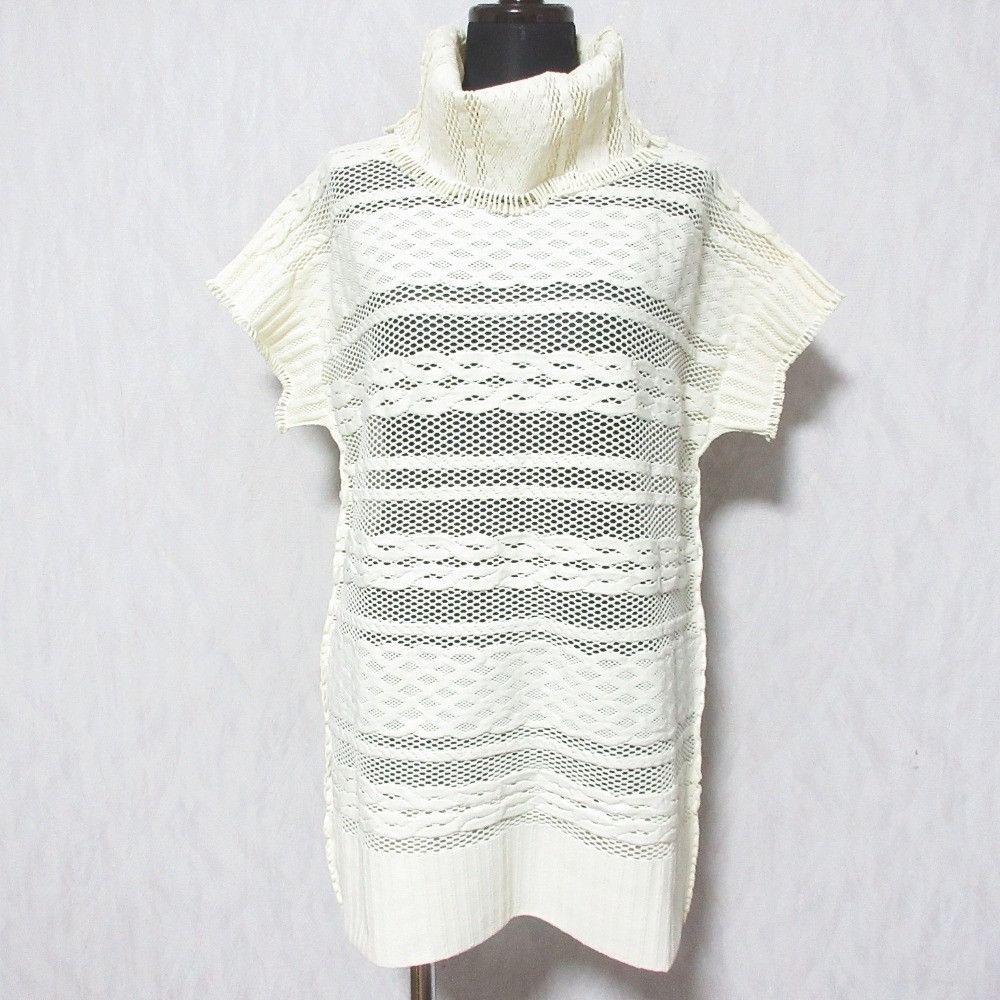 Issey Miyake Issey Miyake Pleats Please Issey Miyake A-POC INSIDE Mesh Turtleneck Top Textile Tops PP04LK942 DUTY FREE for USA Size ONE SIZE - 1 Thumbnail