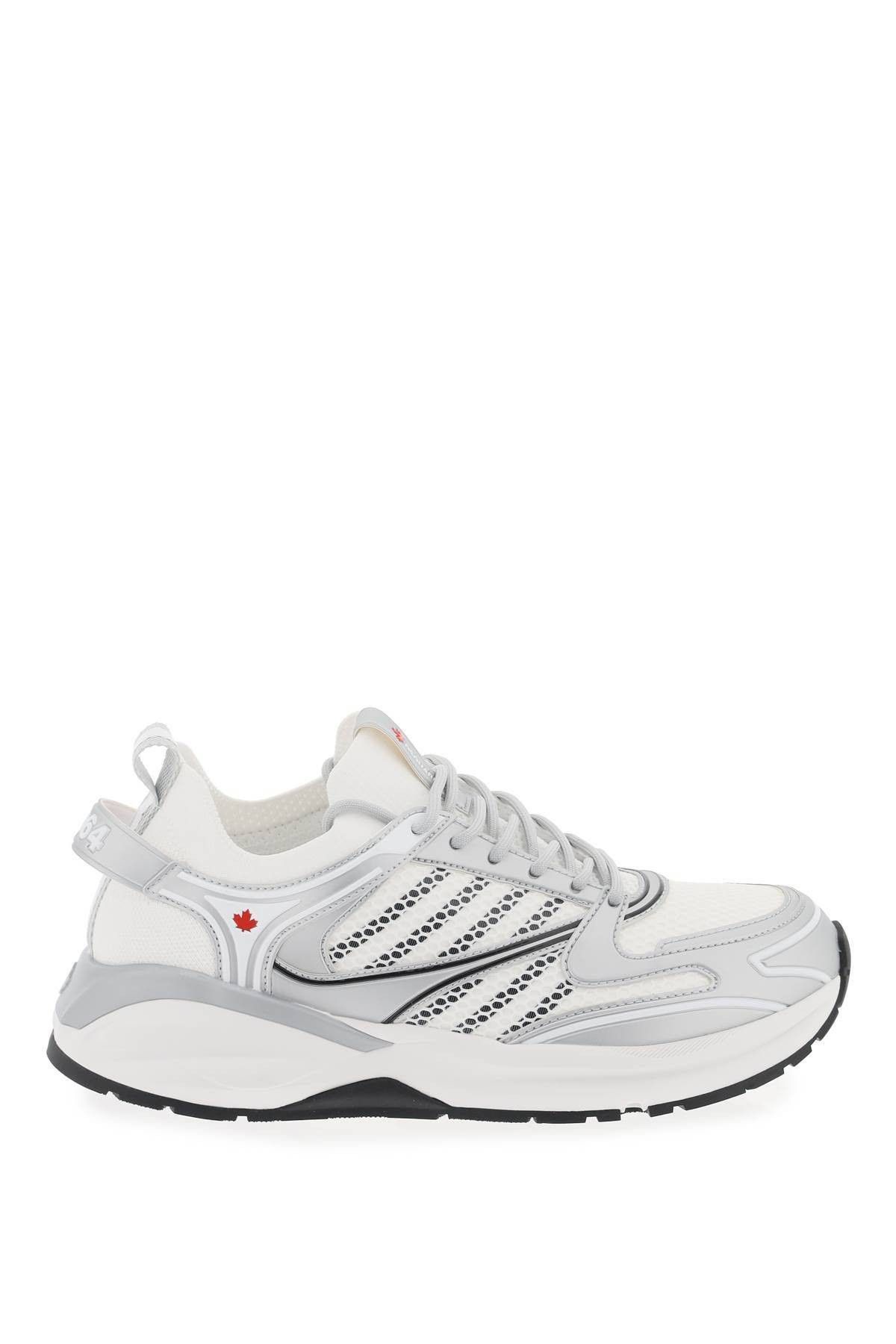 image of Dsquared2 Dash Sneakers Running Size Eu 43 For Men in Bianco