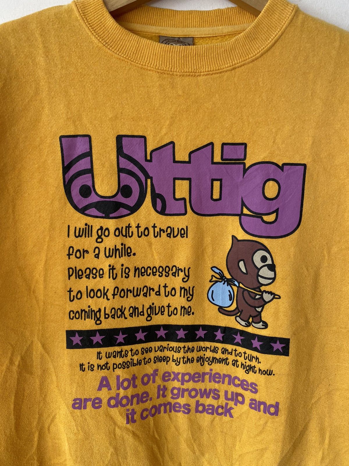 Japanese Brand × Vintage UITTG Baby The Travel Is Cool Size US M / EU 48-50 / 2 - 2 Thumbnail