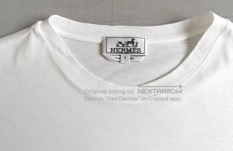 Hermes Hermes Men's short-sleeved t-shirt, thousand horses gallop Size US S / EU 44-46 / 1 - 3 Thumbnail
