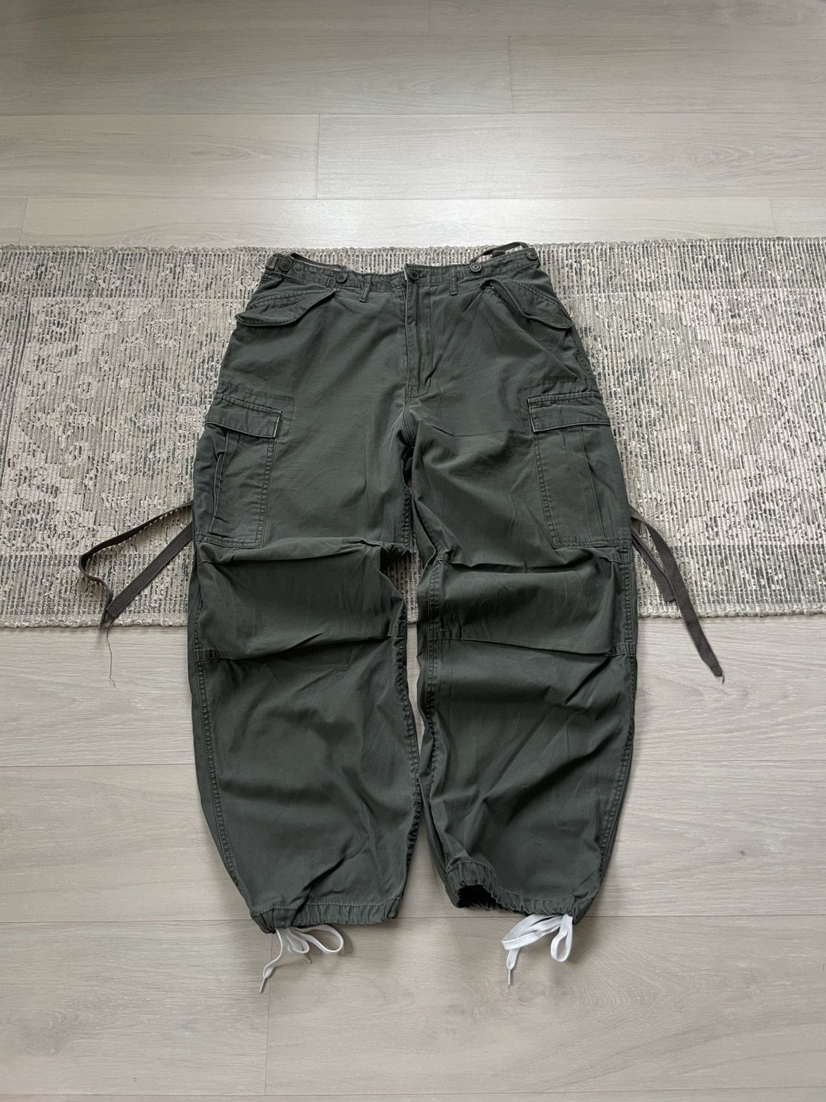 Vintage Japanese Baggy Bondage Cargo Pants Yohji Style
