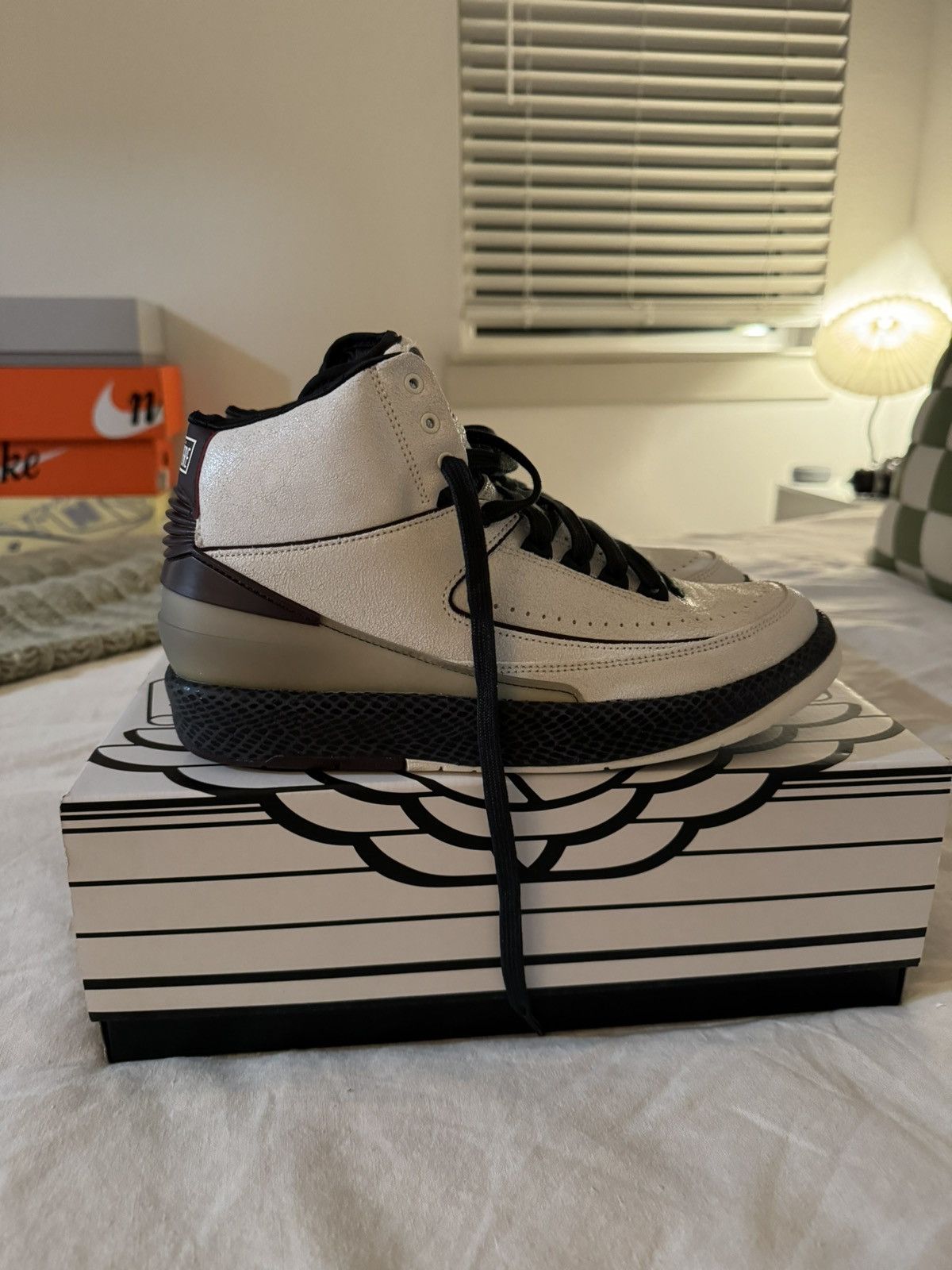 Jordan Brand A Ma Maniere x Air Jordan 2 Retro SP ‘Airness’ Size US 9.5 / EU 42-43 - 2 Thumbnail