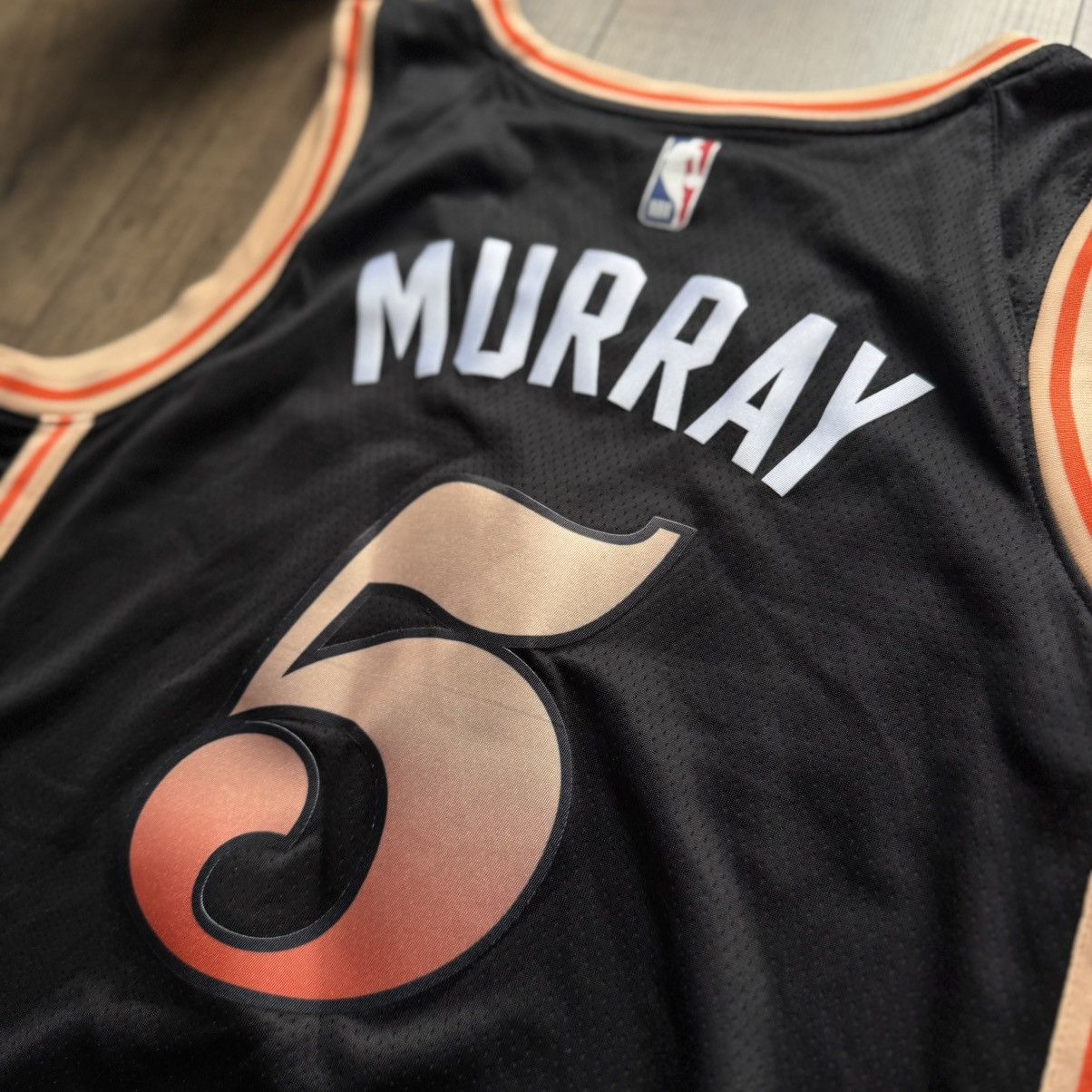 Nike Dejounte Murray City Edition NBA Jersey Nike Atlanta Hawks Size US L / EU 52-54 / 3 - 15 Thumbnail
