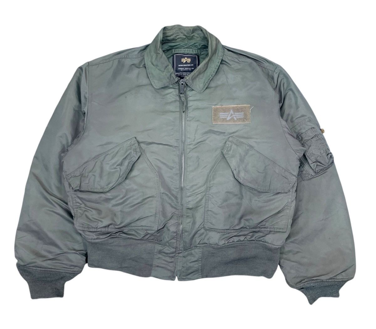 Alpha Industries VINTAGE ALPHA INDUSTRIES FLIGHT BOMBER JACKET Size US L / EU 52-54 / 3 - 1 Thumbnail