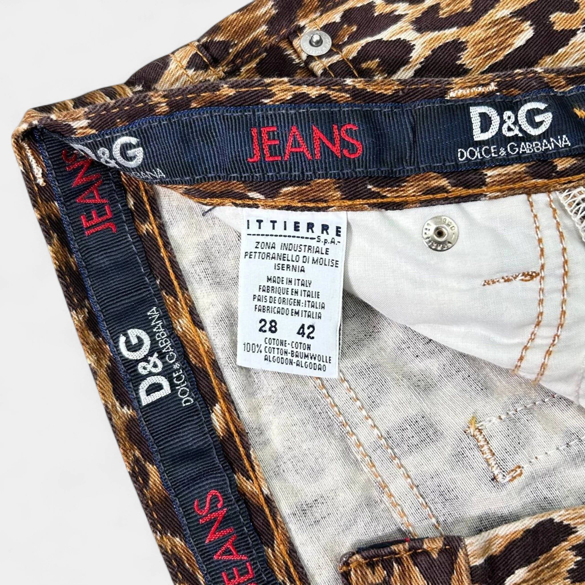 Dolce & Gabbana Dolce & Gabbana Leopard Skinny Jeans Size US 32 / EU 48 - 6 Thumbnail