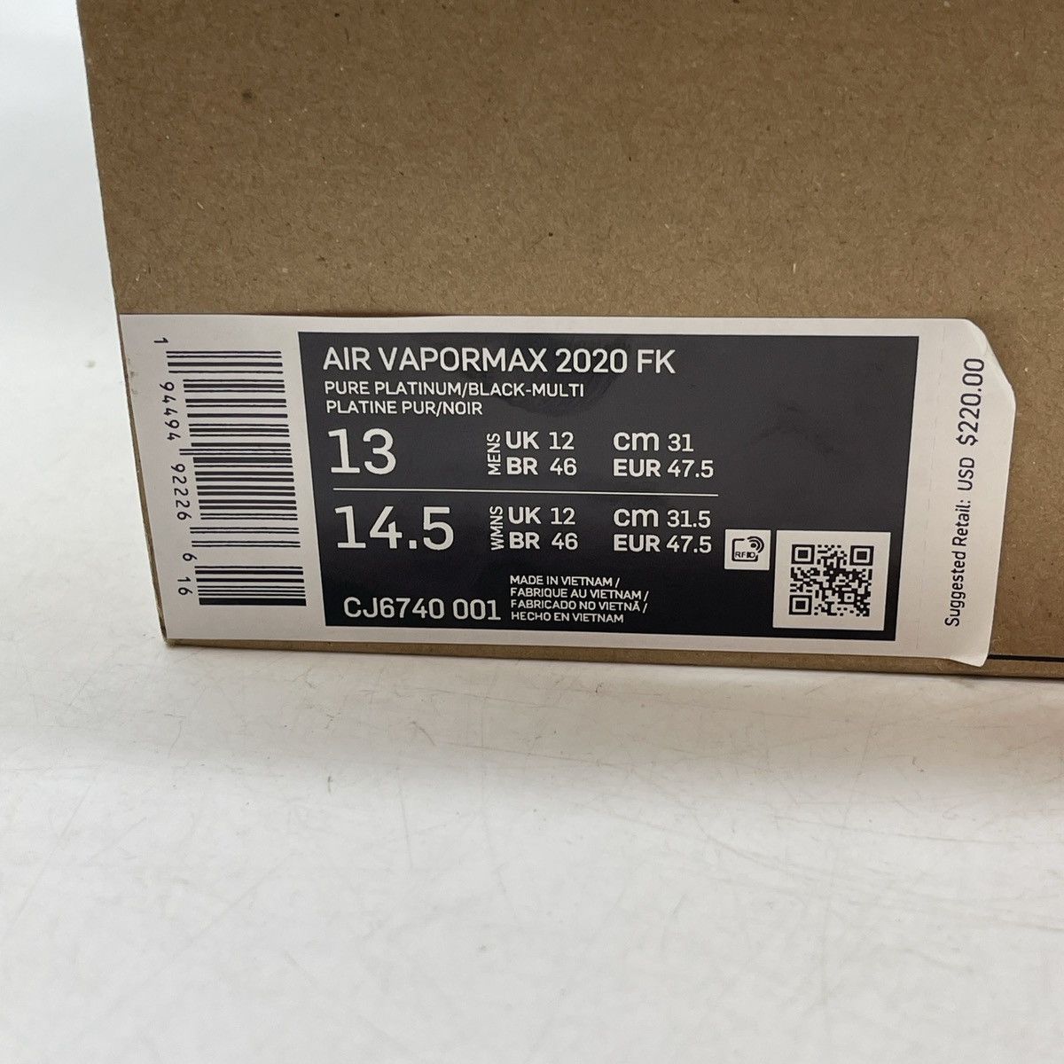 Nike Air vapormax 2020 multi color Size US 13 / EU 46 - 9 Thumbnail