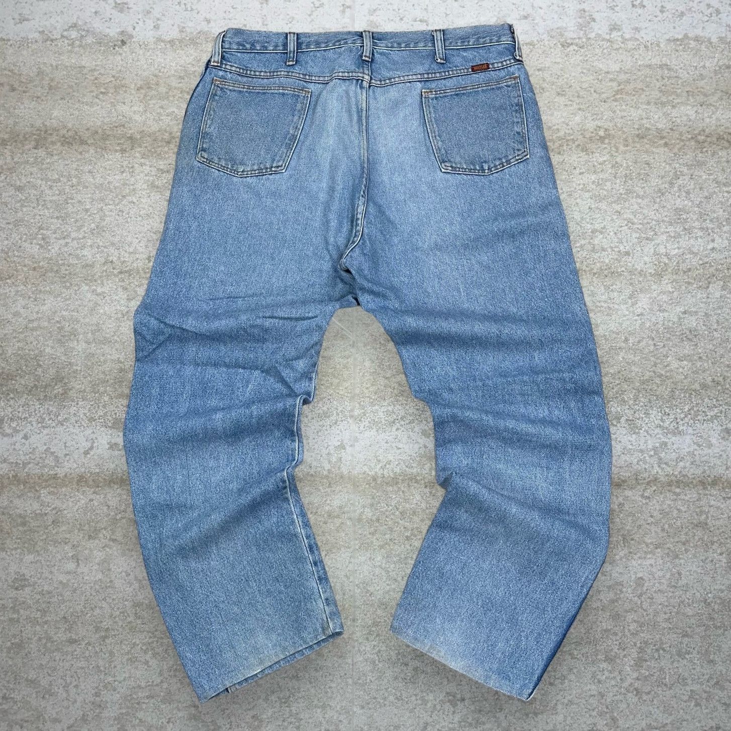 Rustler Vintage Y2K Rustler Jeans 36x32 Regular Straight Light Wash Size US 36 / EU 52 - 1 Thumbnail