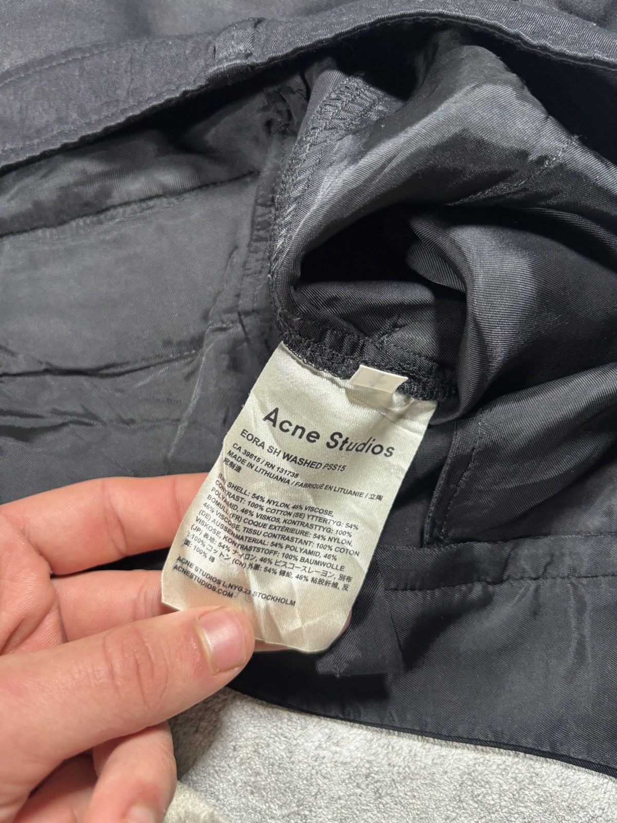 Acne Studios Acne Studios nylon shorts Size US 36 / EU 52 - 6 Thumbnail