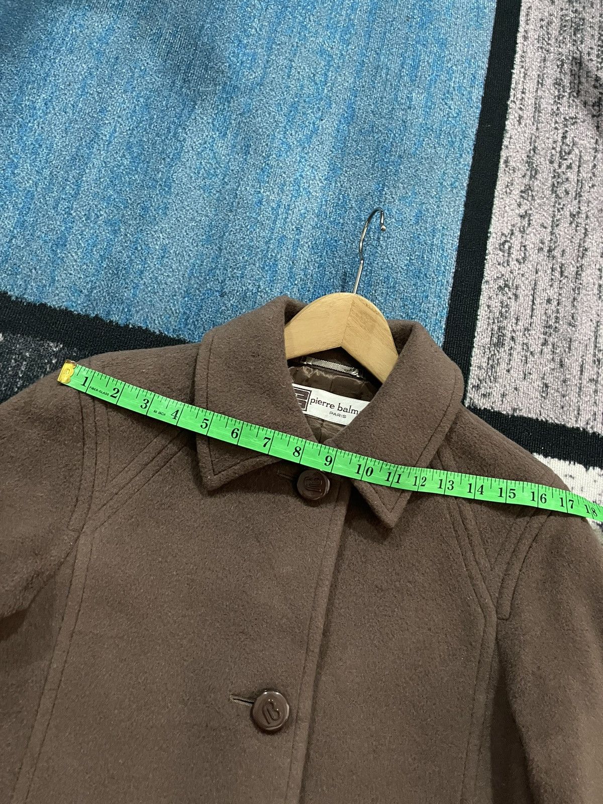 Pierre Balmain Vintage Pierre Balmain Paris Wool Long Coat Jacket Size US M / EU 48-50 / 2 - 21 Thumbnail