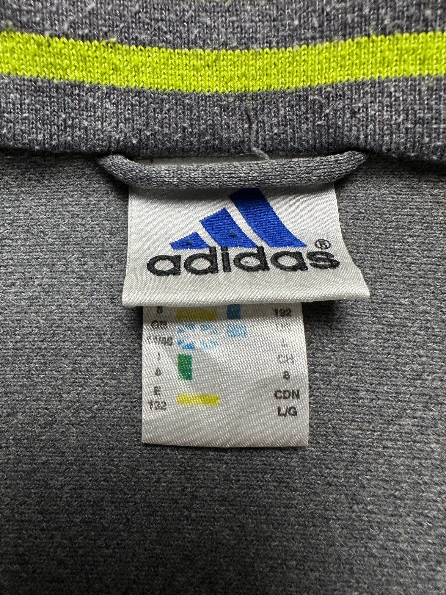 Adidas Rare Vintage Adidas Full-Zip Track Jacket USA 90s Hype y2k Size US L / EU 52-54 / 3 - 8 Thumbnail