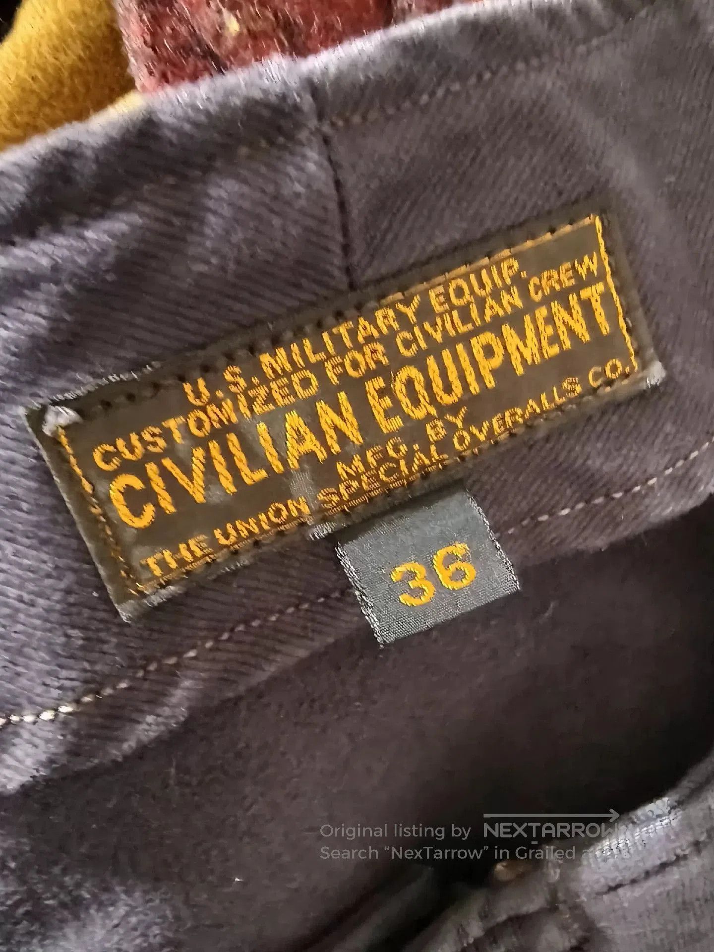 Freewheelers Freewheelers Exclusive Military Vest. Size US M / EU 48-50 / 2 - 4 Thumbnail