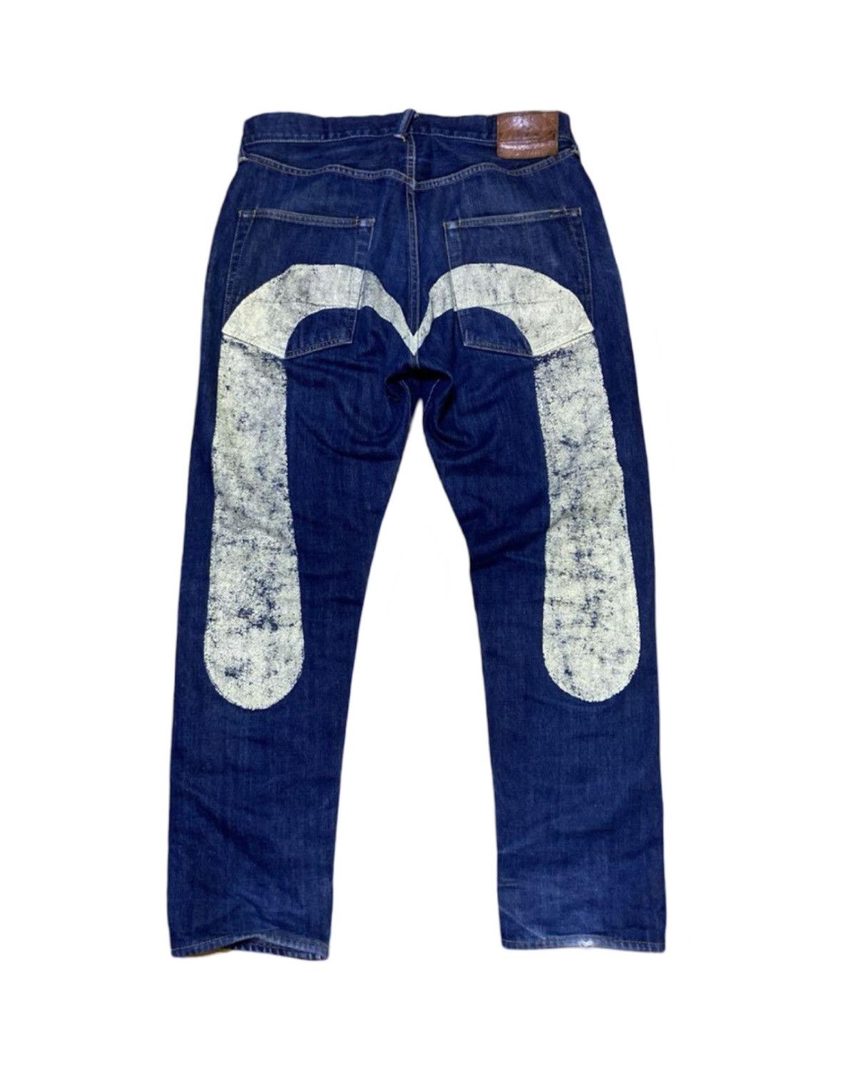 Evisu Evisu OG Kamome Lot 2002 Painted Daicock Denim | Grailed