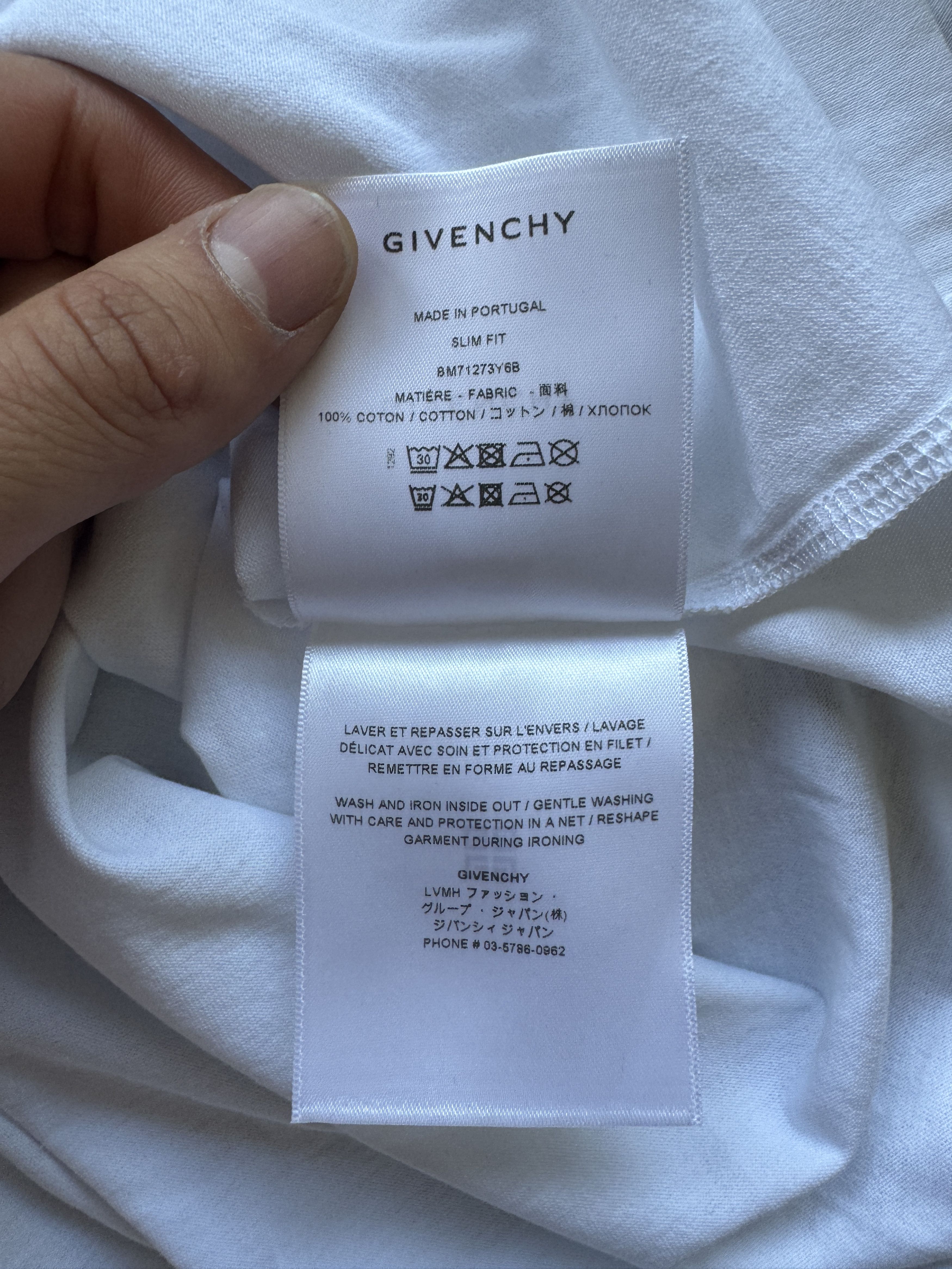 Givenchy White slim-fit tank top Size US XL / EU 56 / 4 - 14 Thumbnail