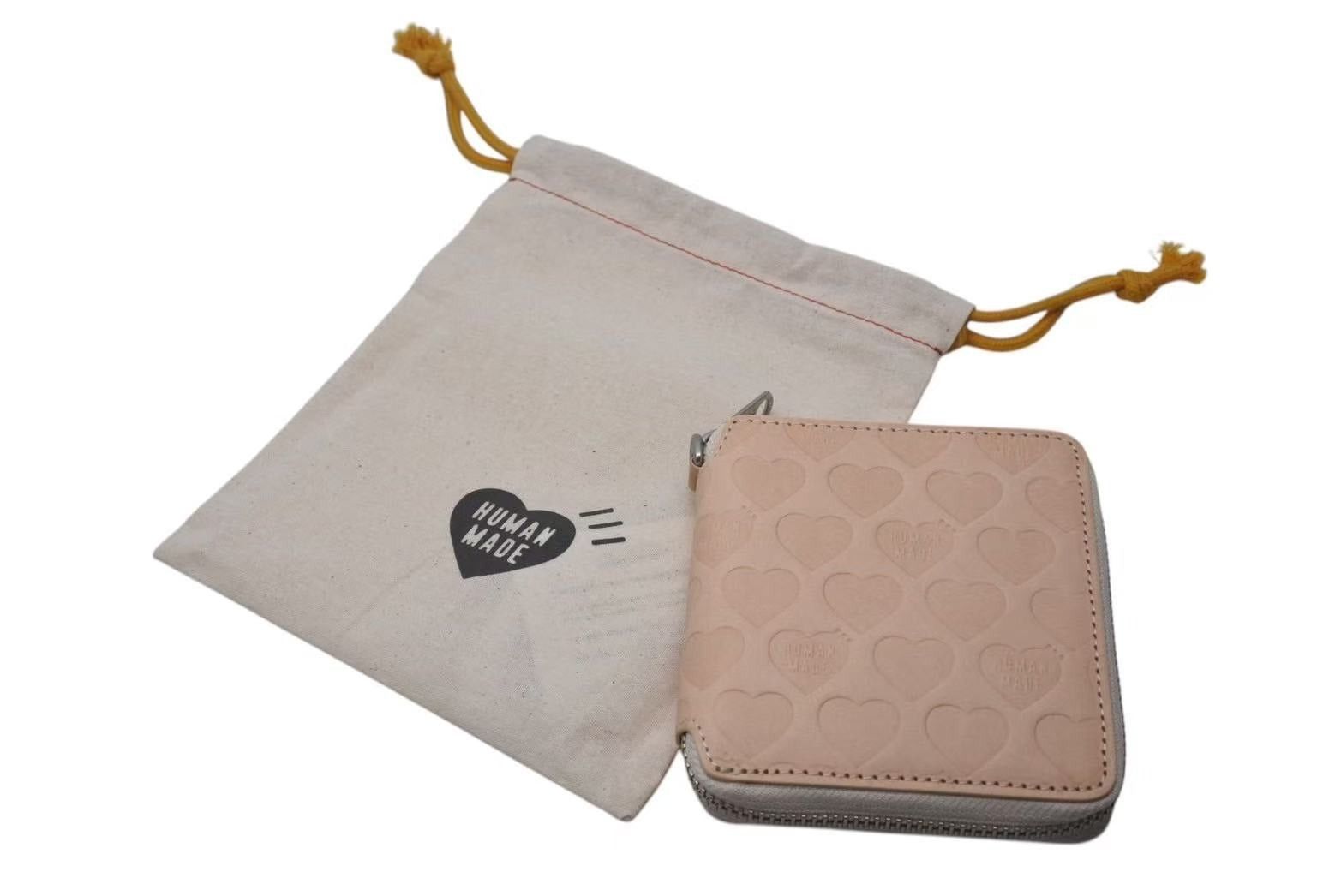 【HUMAN MADE】LEATHER WALLET HUMAN MADE Leather Wallet black