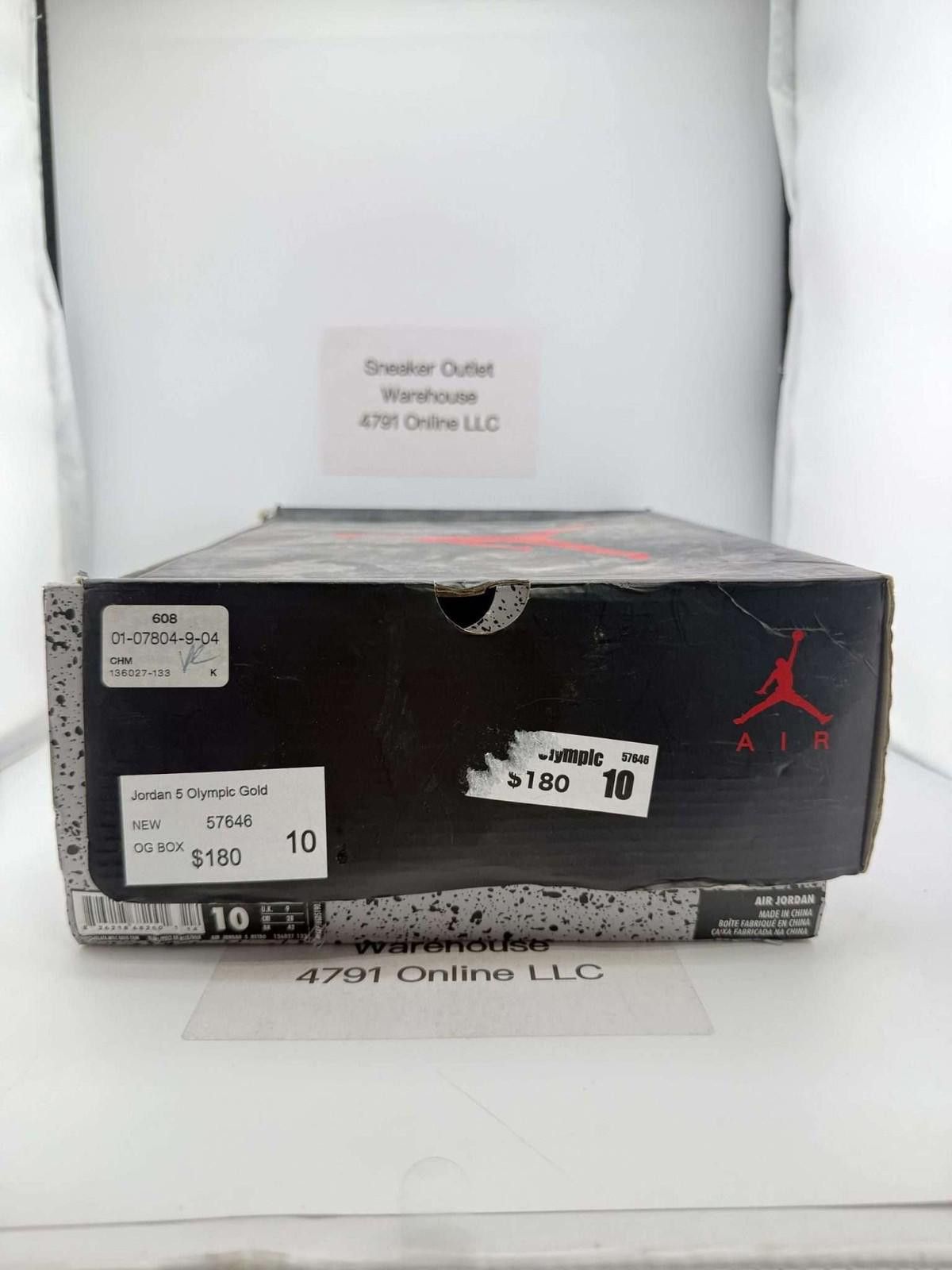 Jordan Brand Jordan 5 Olympic Gold US 10 New with Box Size US 10 / EU 43 - 6 Thumbnail