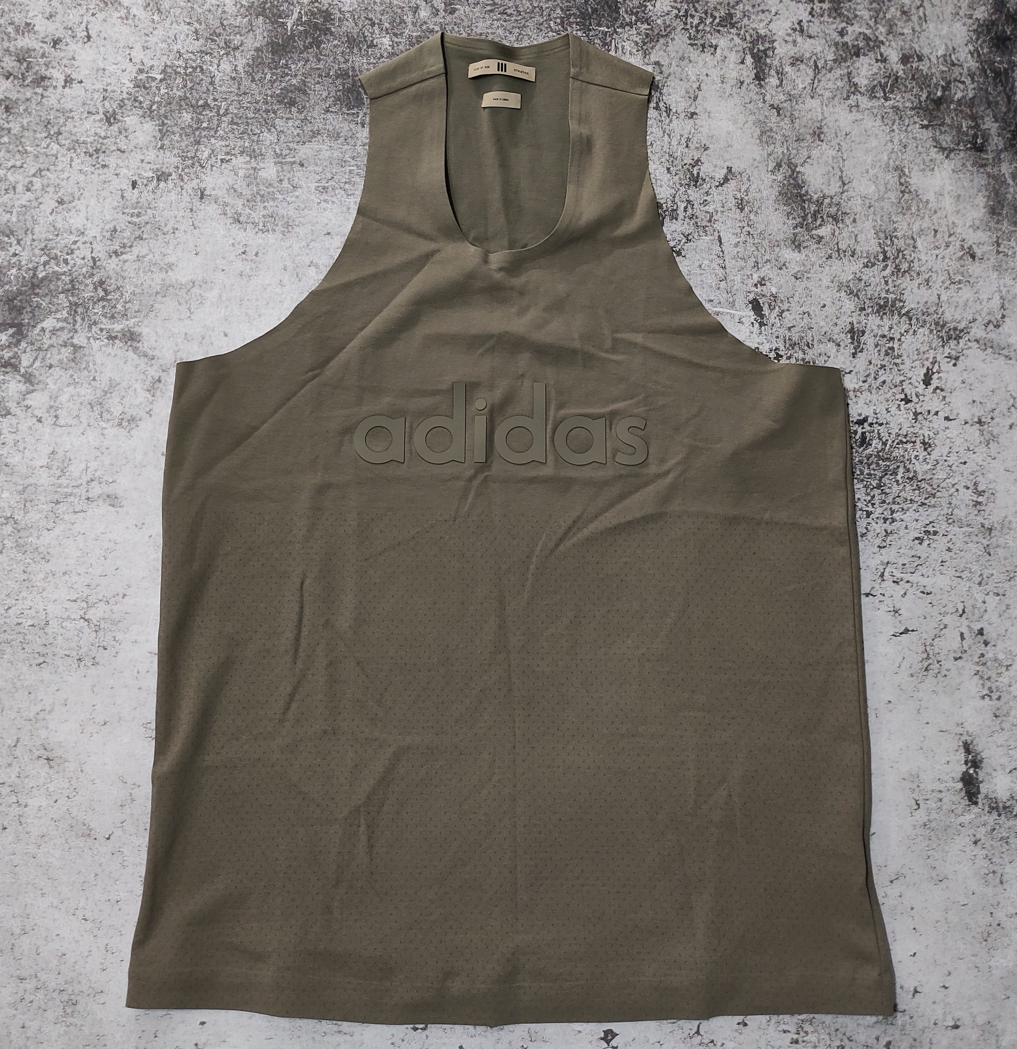 Adidas × Fear of God adidas Originals Fear of God ATHLETICS Muscle Tank IM6087 XL Size US XL / EU 56 / 4 - 1 Thumbnail