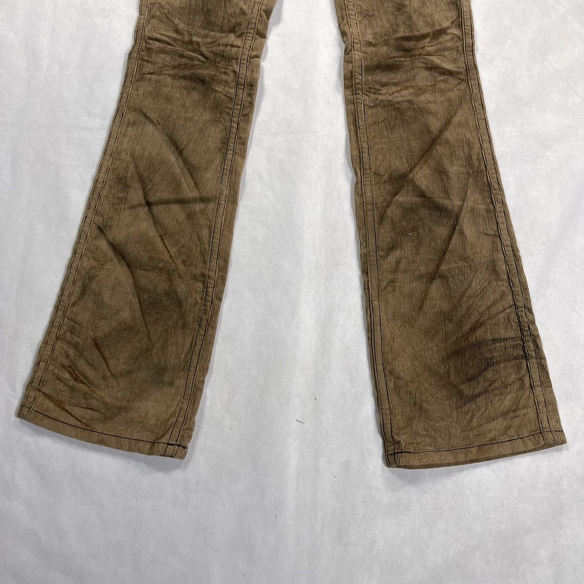 GOSTAR DE FUGA Xfrm Claw Mark Raw Motif Corduroy Pant Size US 29 - 4 Thumbnail