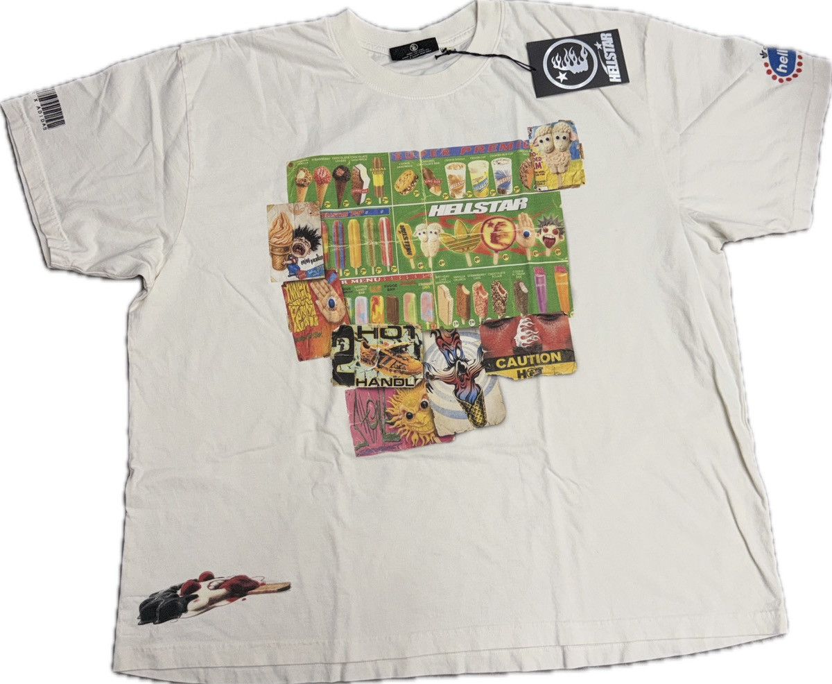 HELLSTAR Hellstar Creamsicle T-shirt Size 3XL Size US XXL / EU 58 / 5 - 1 Thumbnail