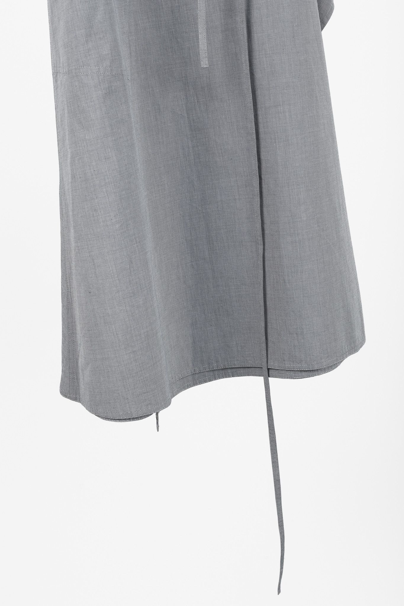 SOFIE D'HOORE Sofie D’Hoore Simone Woven Cotton Wrap Midi A-Line Skirt Size 27" / US 4 / IT 40 - 6 Thumbnail