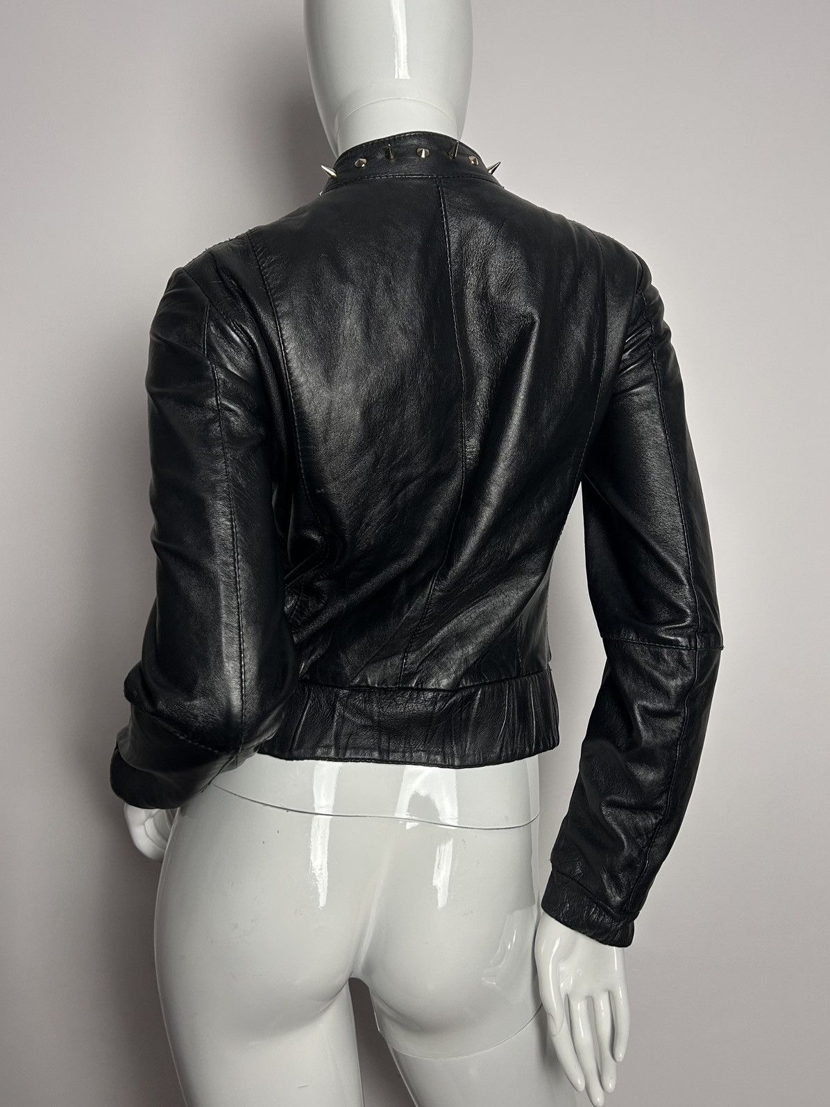 Other Italian vintage leather piercing jacket Size S / US 4 / IT 40 - 8 Thumbnail