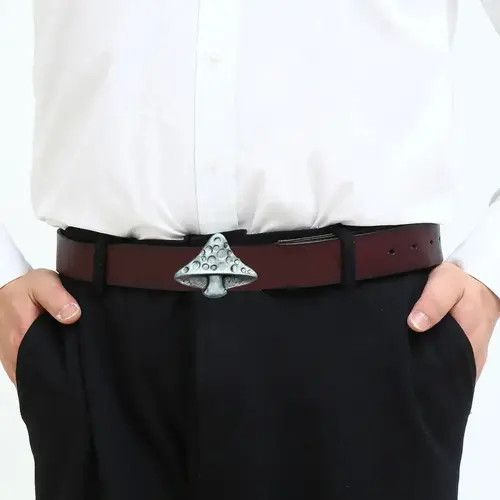 VIBE Outdoor street fashion punk mushroom belt buckle Size ONE SIZE - 5 Thumbnail