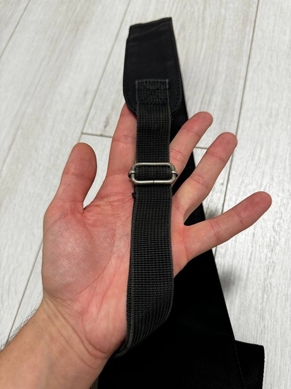 Nike 00s Nike Vintage Basic Logo Black Small Sling Bag Size ONE SIZE - 12 Thumbnail