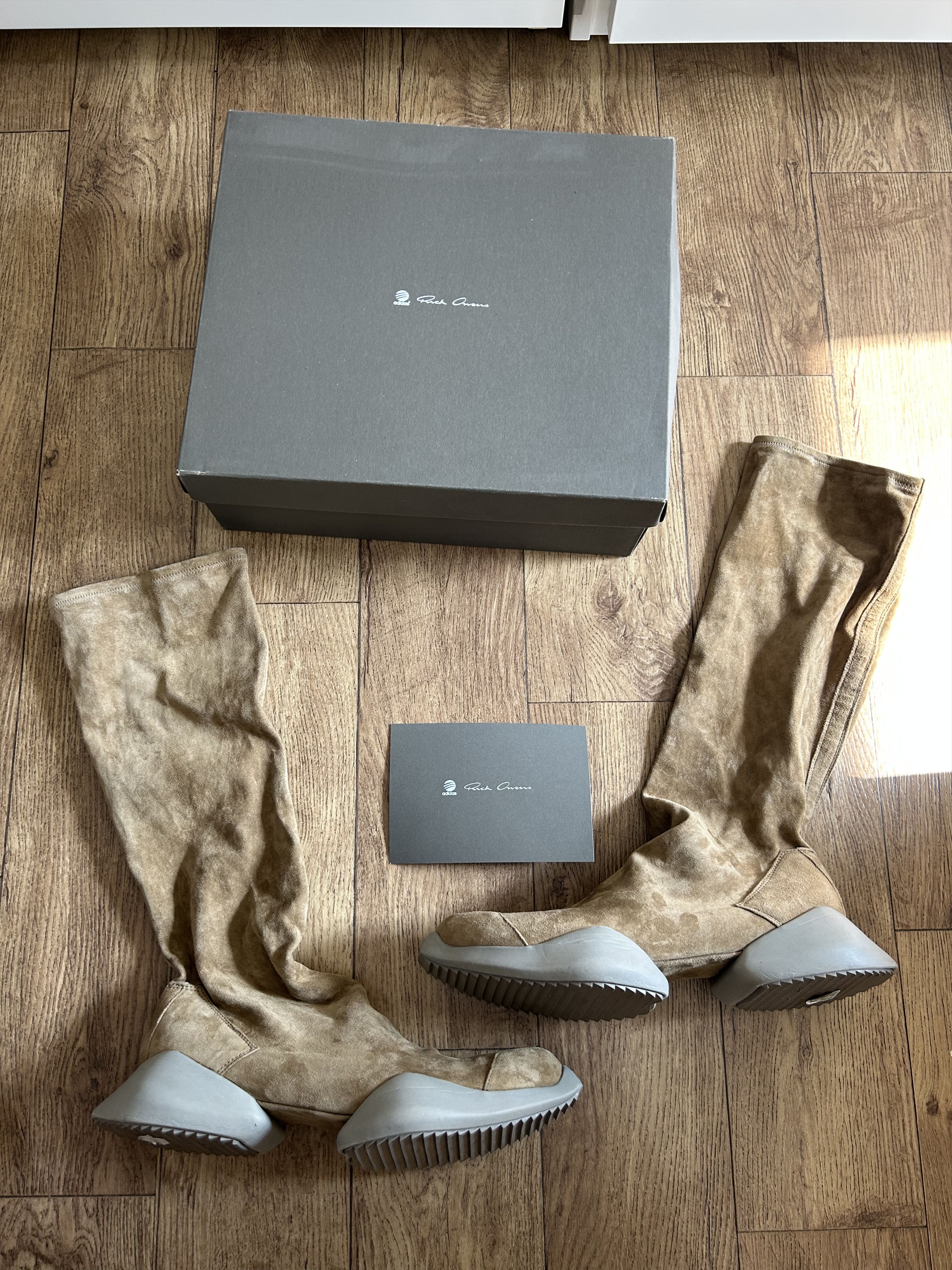 Rick Owens RICK OWENS x ADIDAS Runner Socks High Size US 8.5 / EU 41-42 - 6 Thumbnail