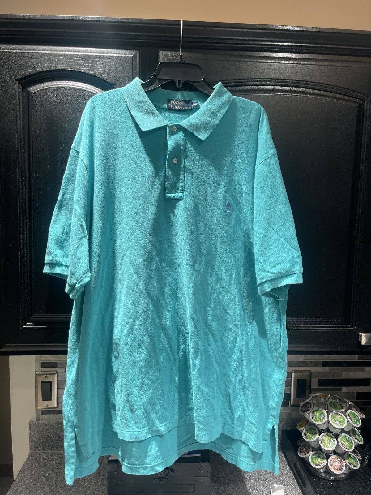 Polo Ralph Lauren POLO Ralph Lauren Shirt Men's 2XLT XXL-TALL Teal Green Size US XXL / EU 58 / 5 - 1 Thumbnail
