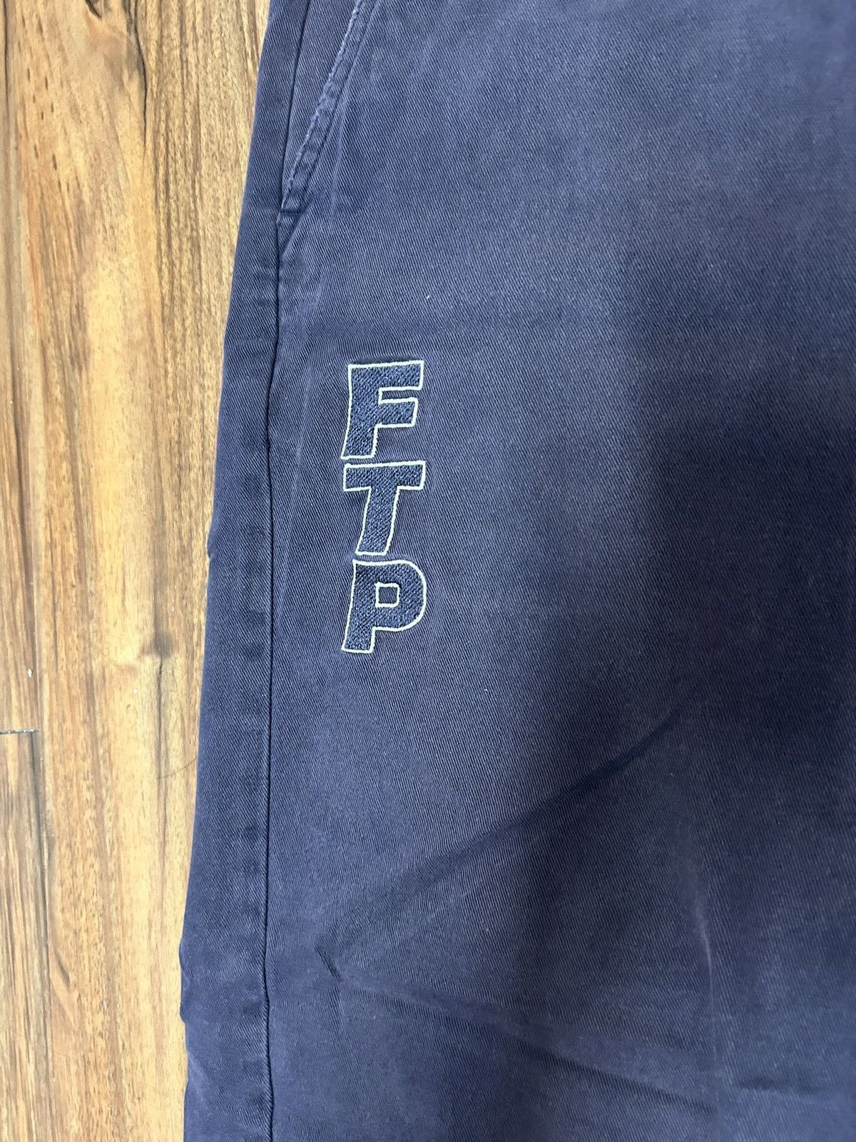 Fuck The Population FTP Navy Chino Pants FW21 Size 34 Size US 34 / EU 50 - 2 Thumbnail