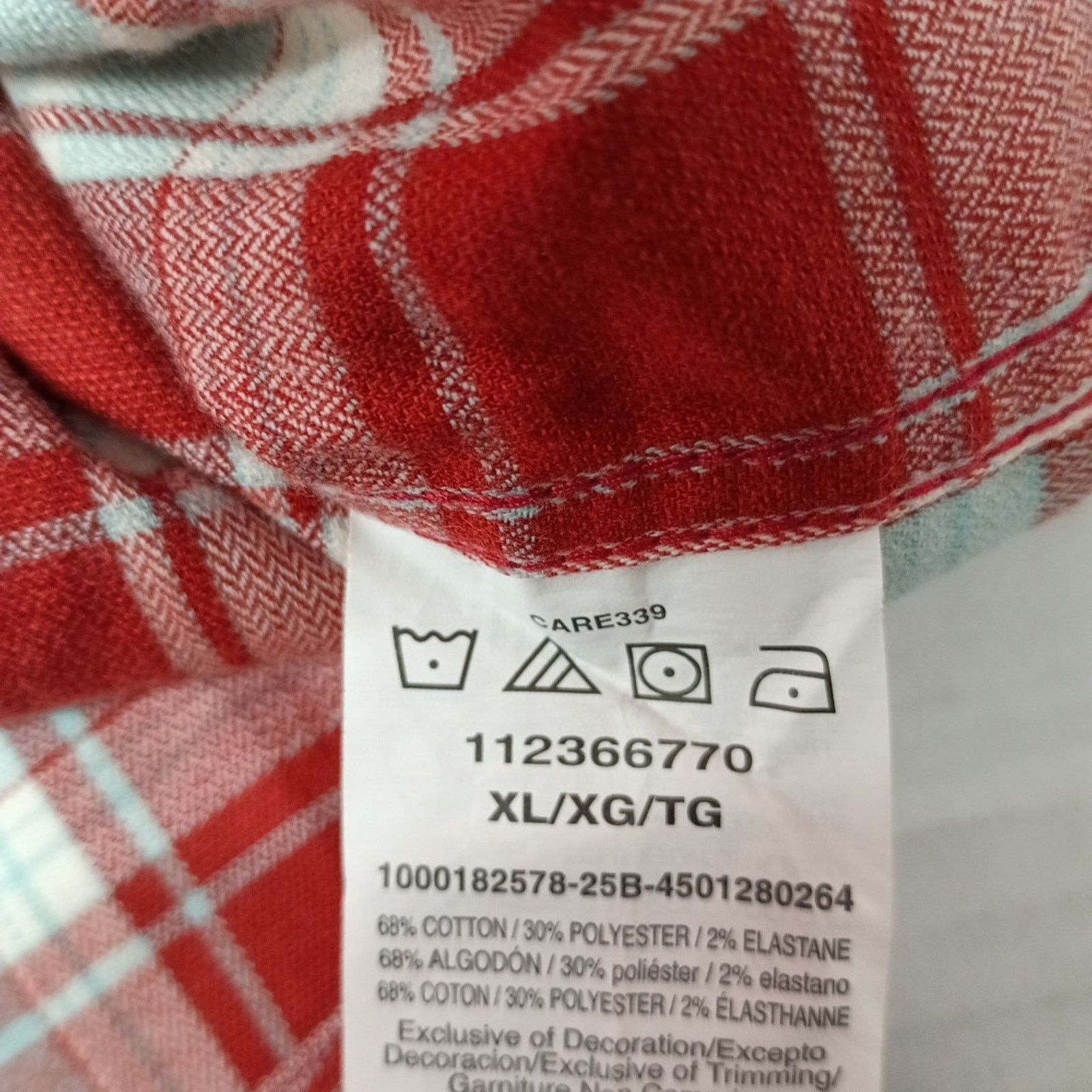 Wrangler Wrangler Cowboy Wash Shirt Men's Size XL Red Sky Blue Plaid Size US XL / EU 56 / 4 - 7 Thumbnail